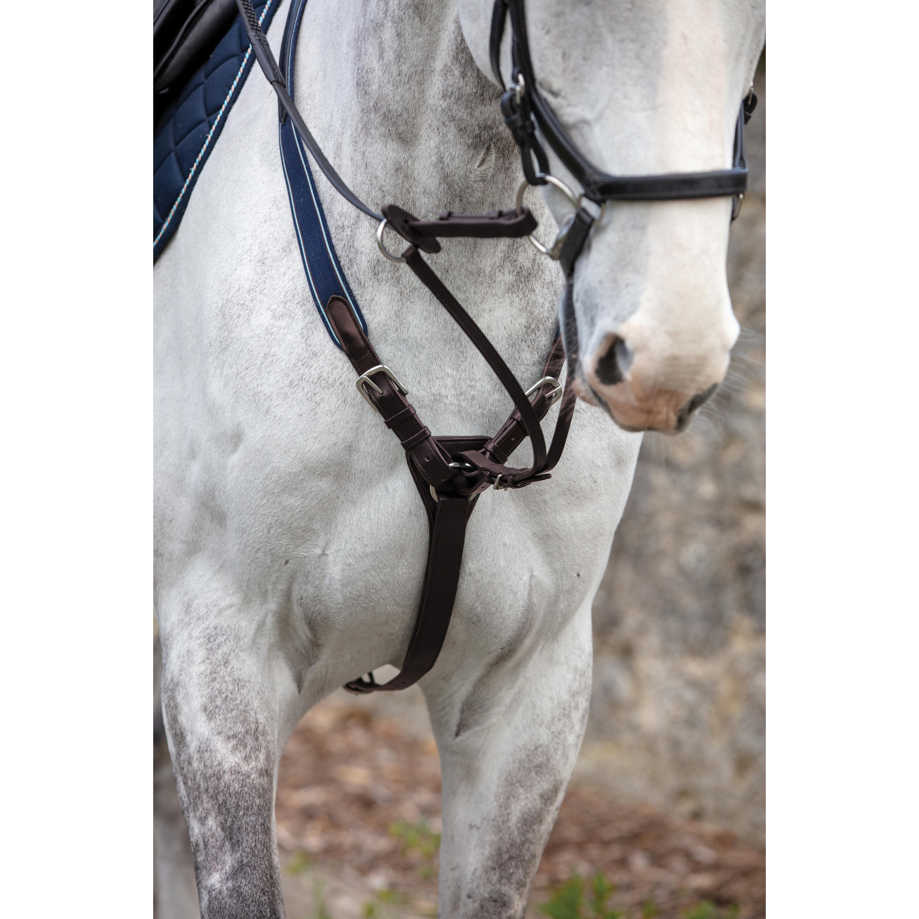 Uzda jeździecka Horseware Rambo Micklem Breastplate