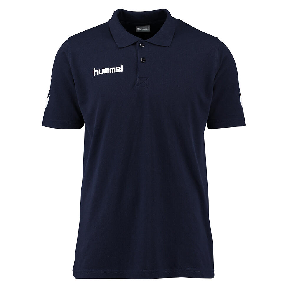 KOSZULKA Sportowa MĘSKA HUMMEL CORE COTTON POLO