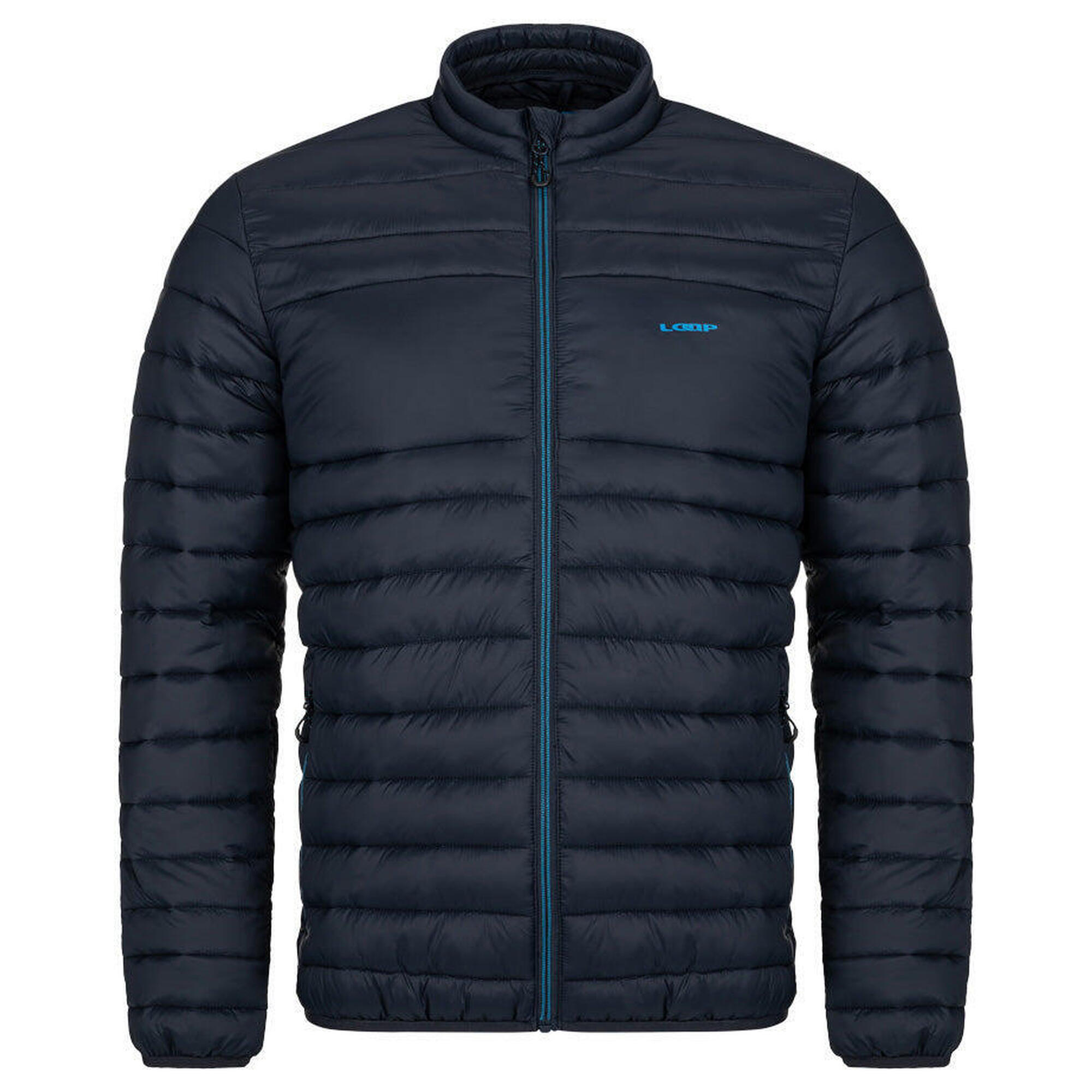 Męska Kurtka Loap XL w Kolorze Morskiej Niebieskiej - Wodoodporna i Ciepła