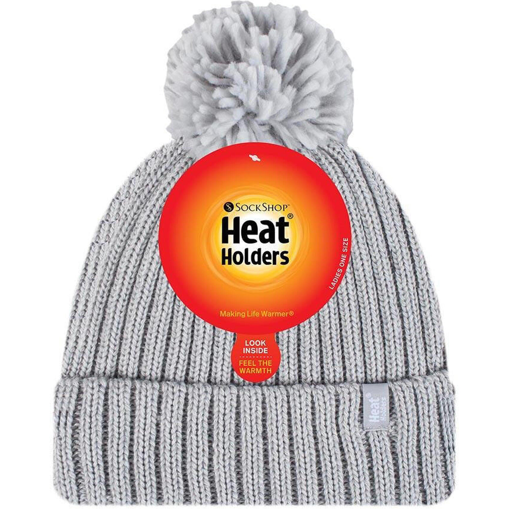 Zimowy Kapelusz Damski Arden Jasnoszary z Wolmixu