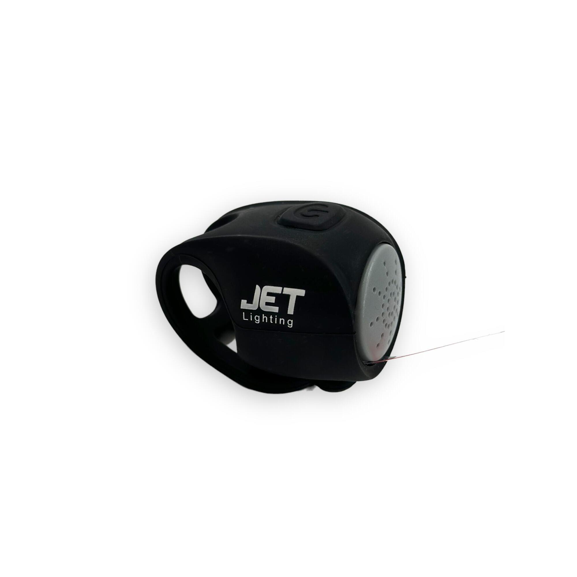 Dzwonek rowerowy B18-ELEKTRONICZNY 90db silikonowy - czarny