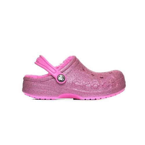 Buty do chodzenia damskie Crocs Baya Lined Glitter Clog K