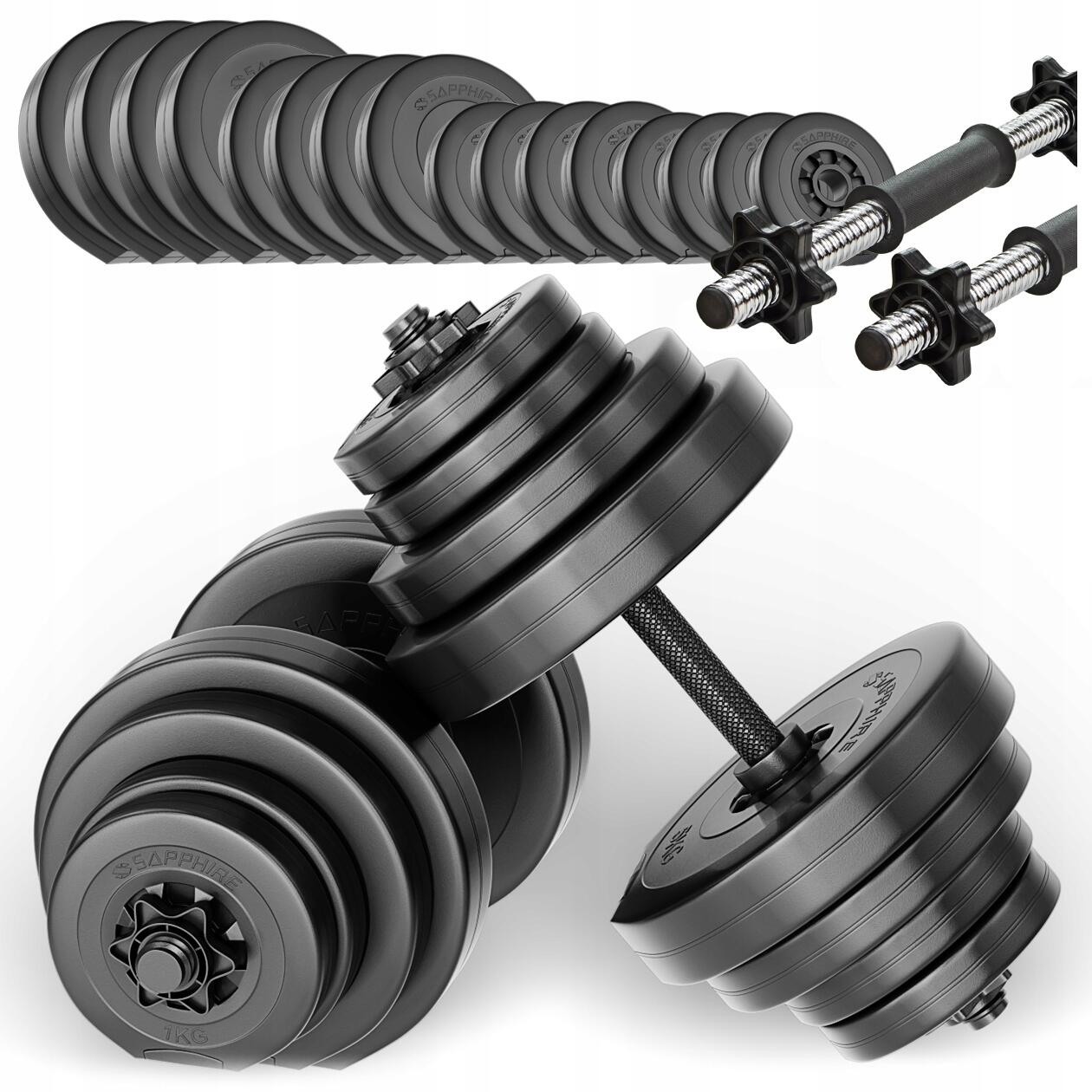 Hantle regulowane Sapphire 2x20kg