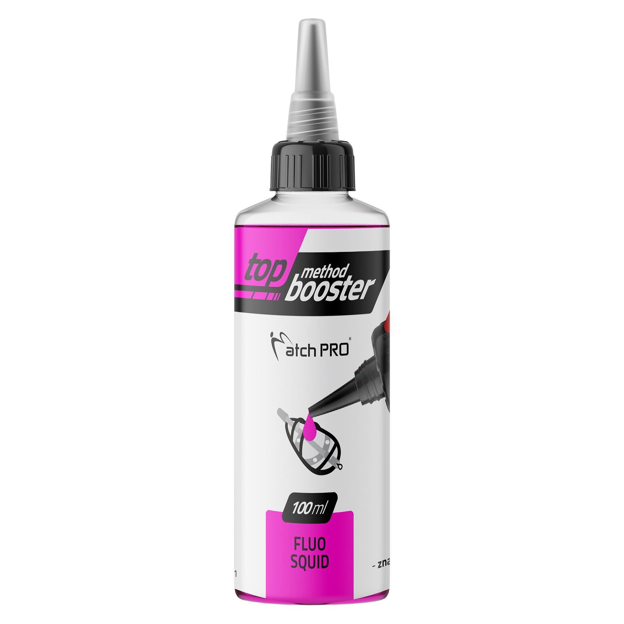 Booster Dodatek Do Zanęt Przynęt Matchpro Top Method Fluo Squid 100Ml
