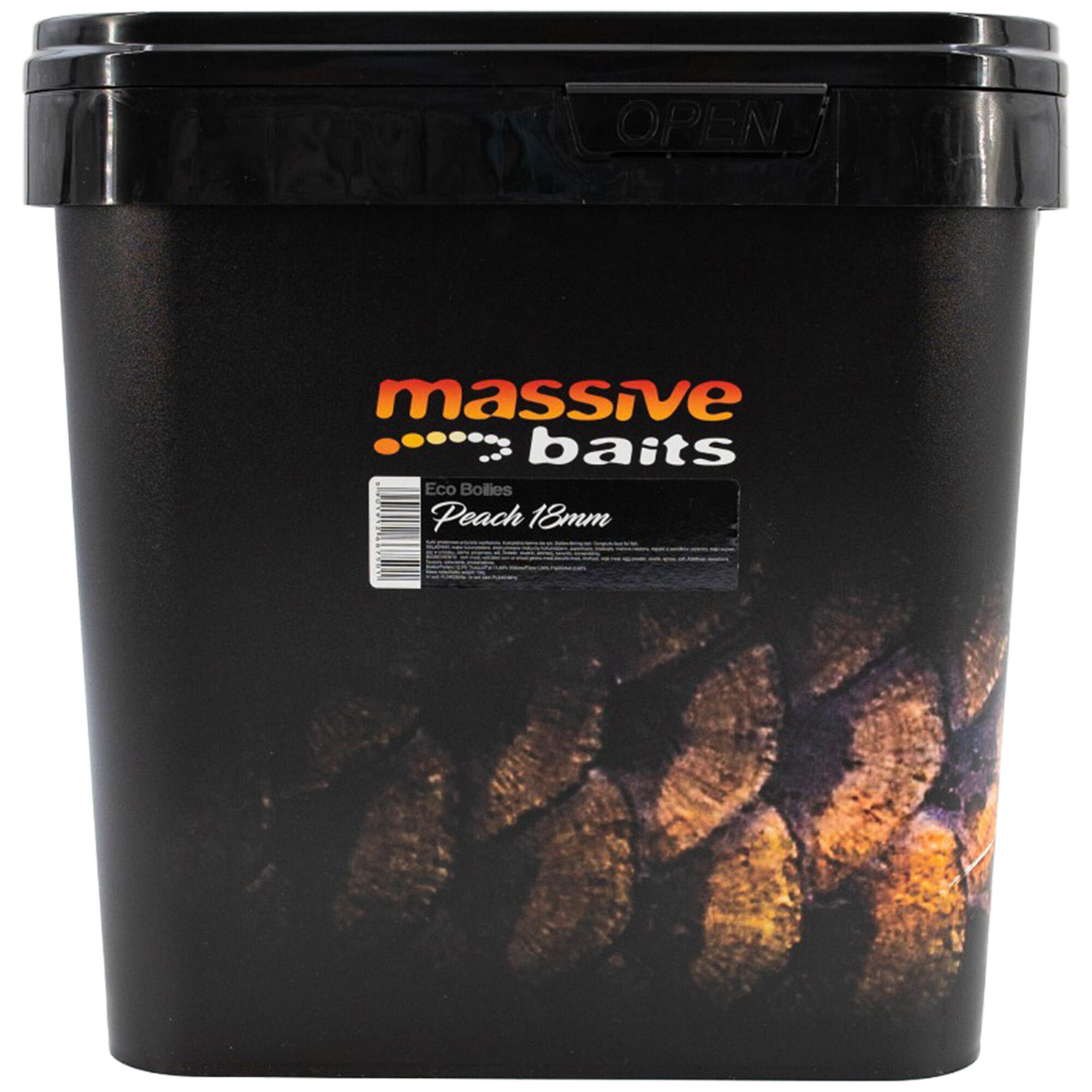 Kulki Massive Baits Eco Boilies Eco Boilies 18Mm Peach 10Kg