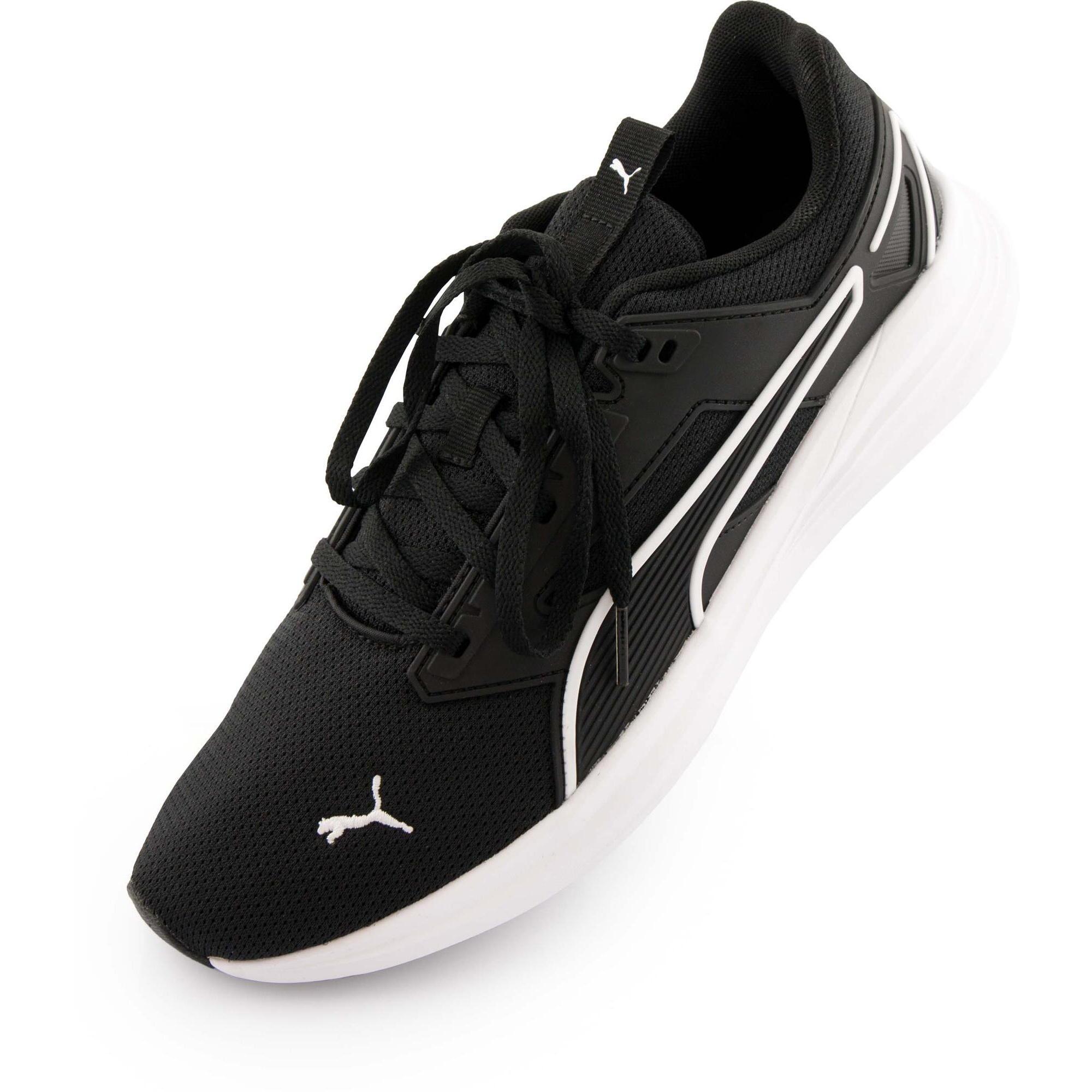 Puma Unisex Trampki Czarno-Białe Rozmiar 44