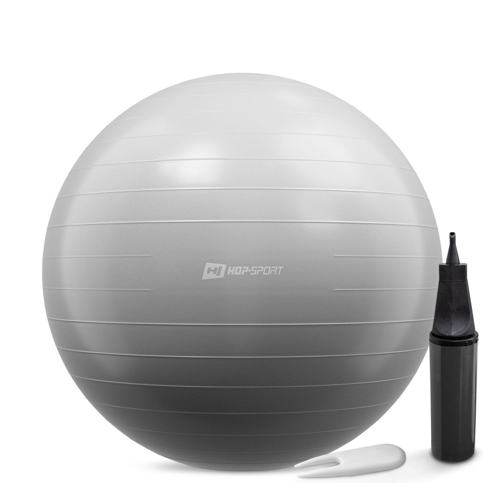 Piłka do ćwiczeń 65cm z pompką Hop-Sport HS-R065YB