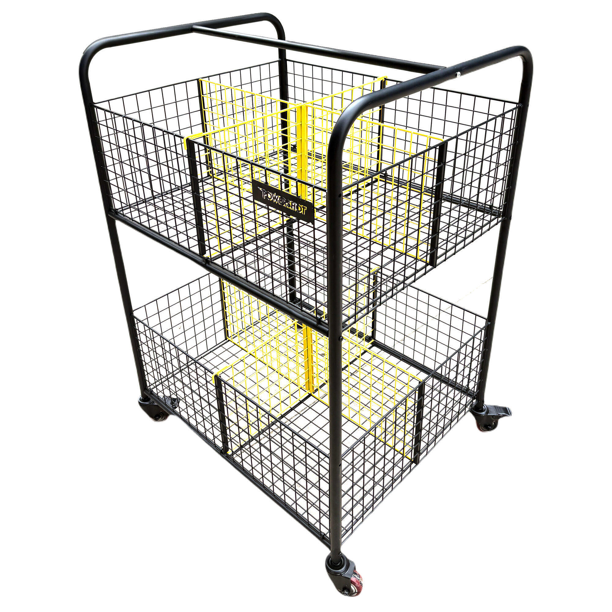 Wózek magazynowy na kółkach z sekcjami, 840 x 700 x 1200 mm