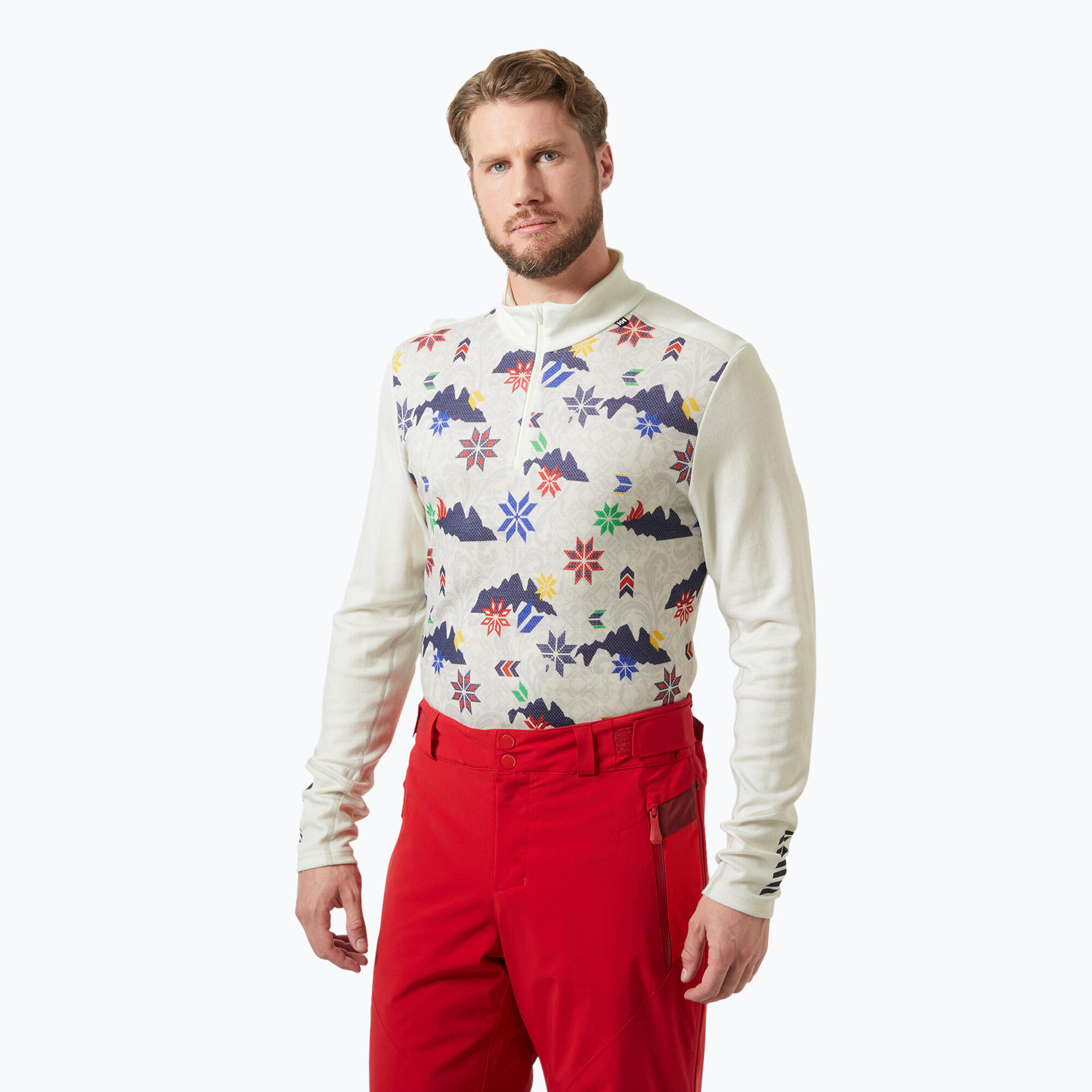 Longsleeve termoaktywny męski Helly Hansen Lifa Merino Midweight 12 Zip