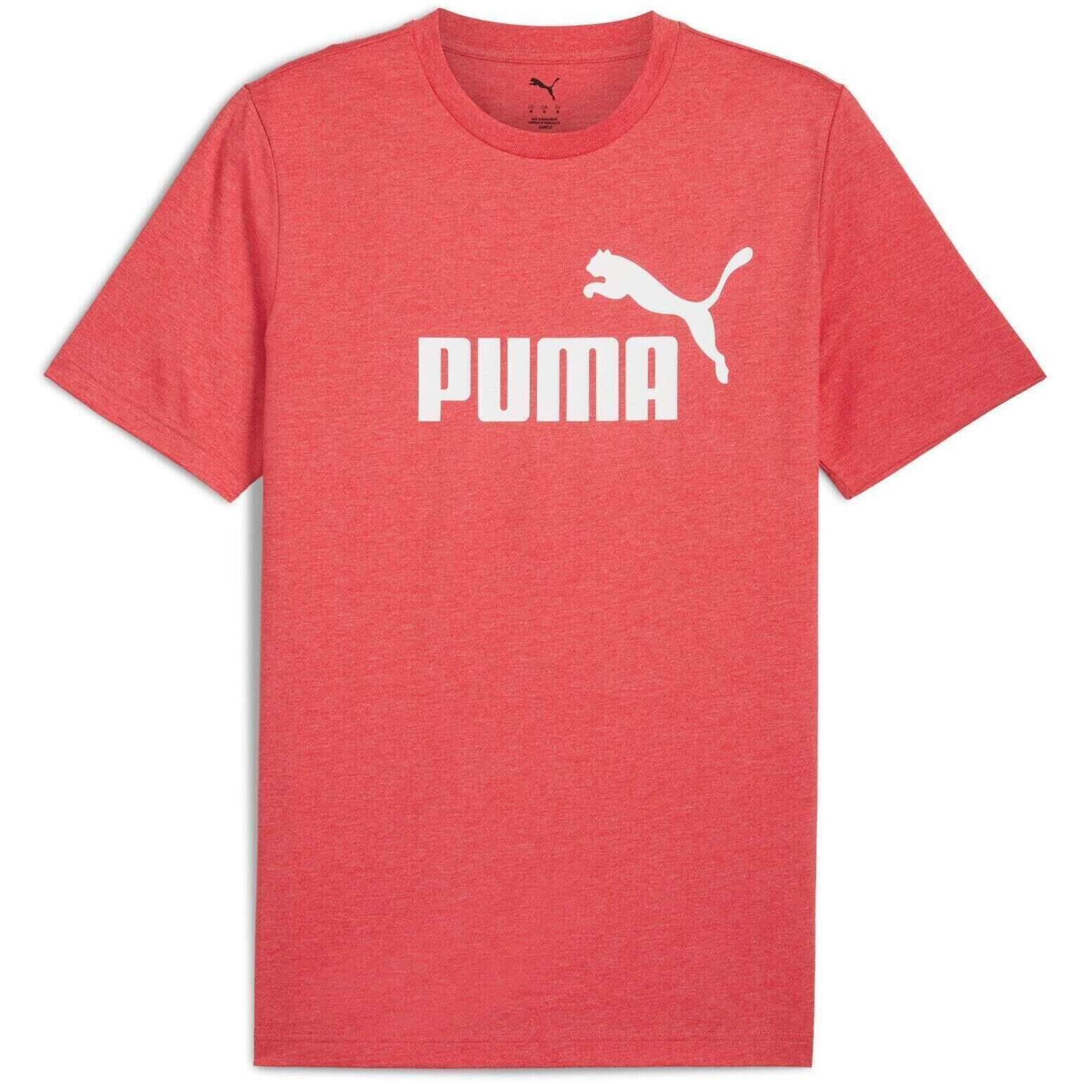 Koszulka męskie Puma Ess No. 1 Logo Heather Tee