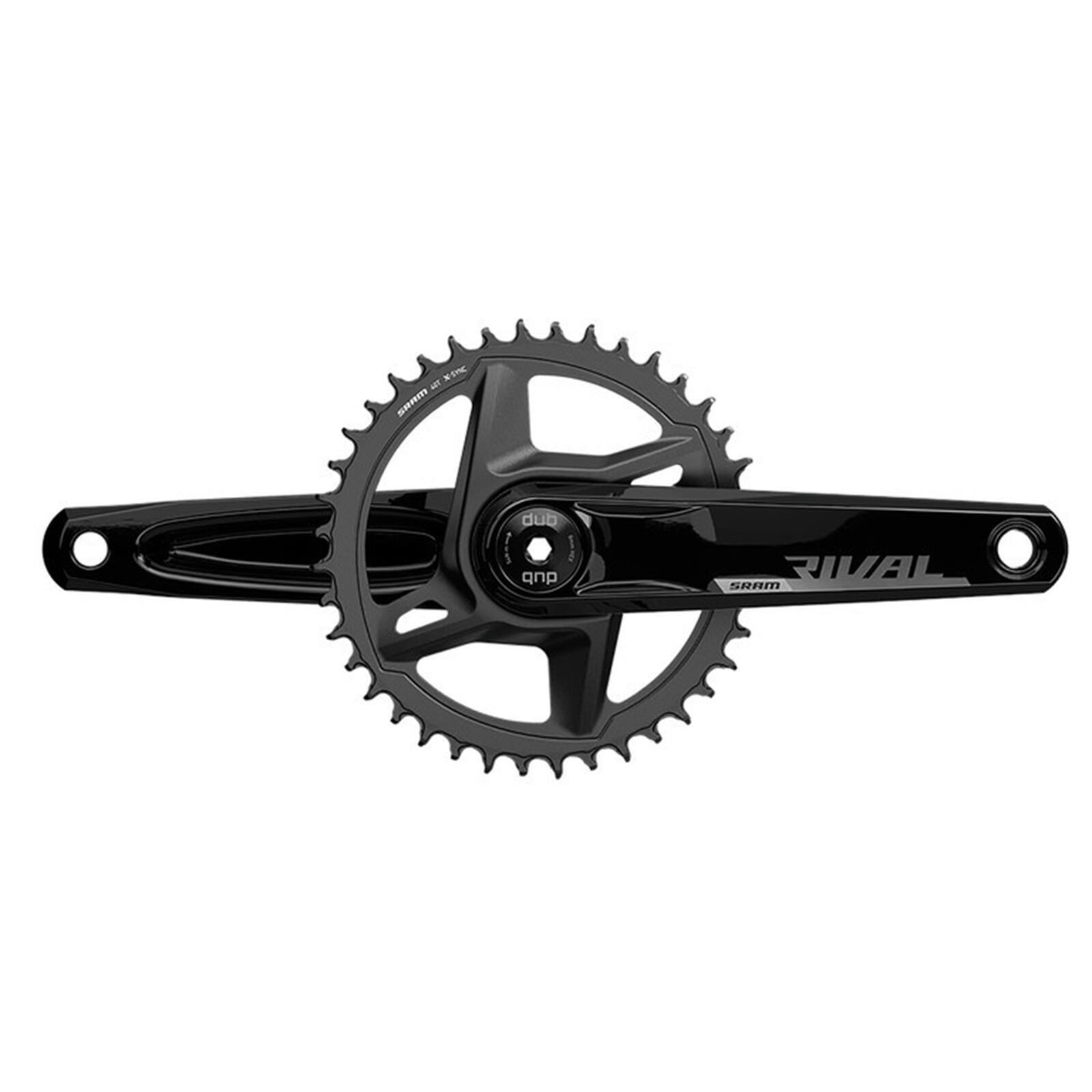46-zębowy zestaw korbowy (n/i skrzynia korbowa) Sram Rival 1X Dub Wide 175 12 V