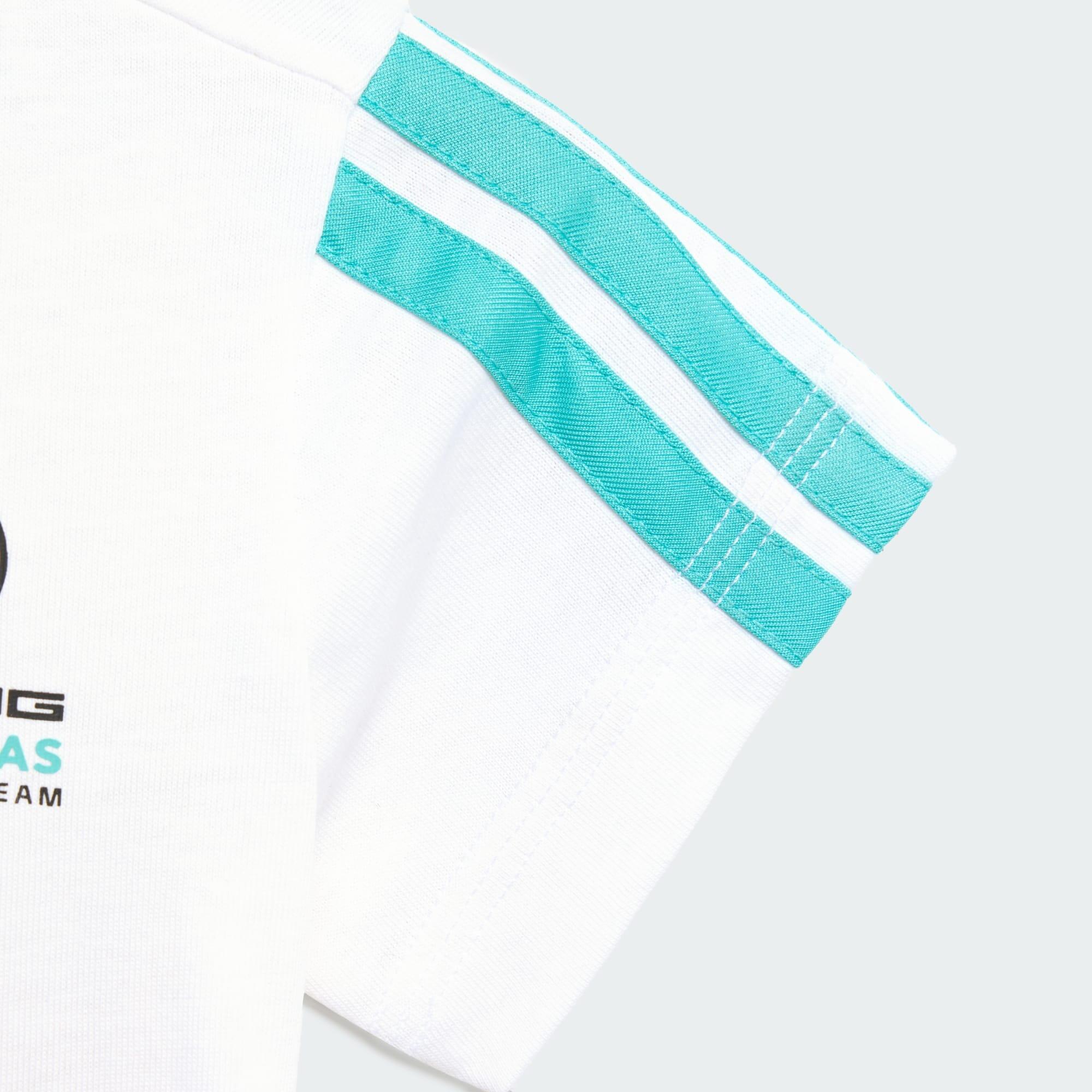 Niemowlęcy Zestaw Ze Spodniami Dresowymi I Górą Z Krótkim Rękawem Mercedes - Amg