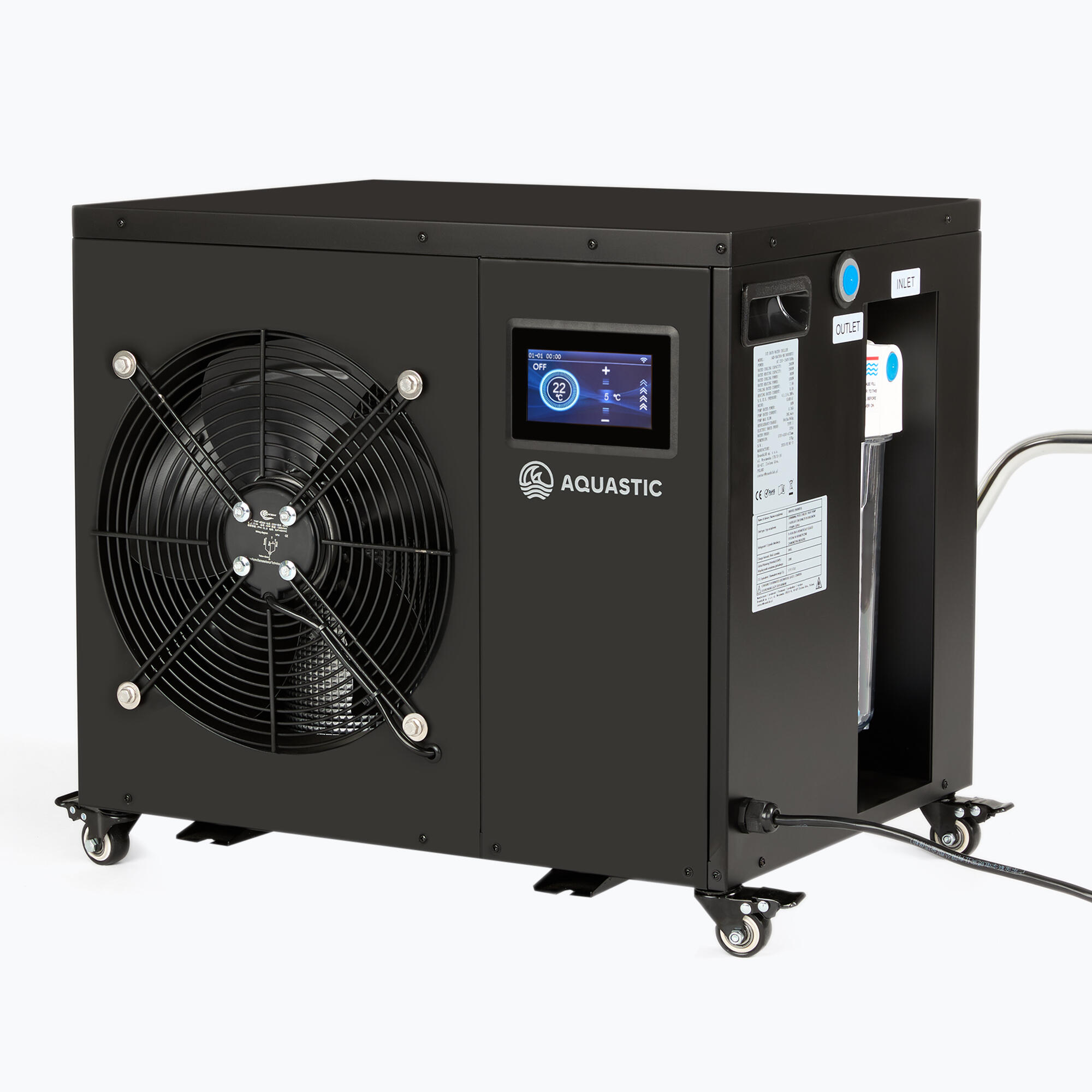 Agregat do chłodzenia/grzania AQUASTIC BrrFree czarny OS