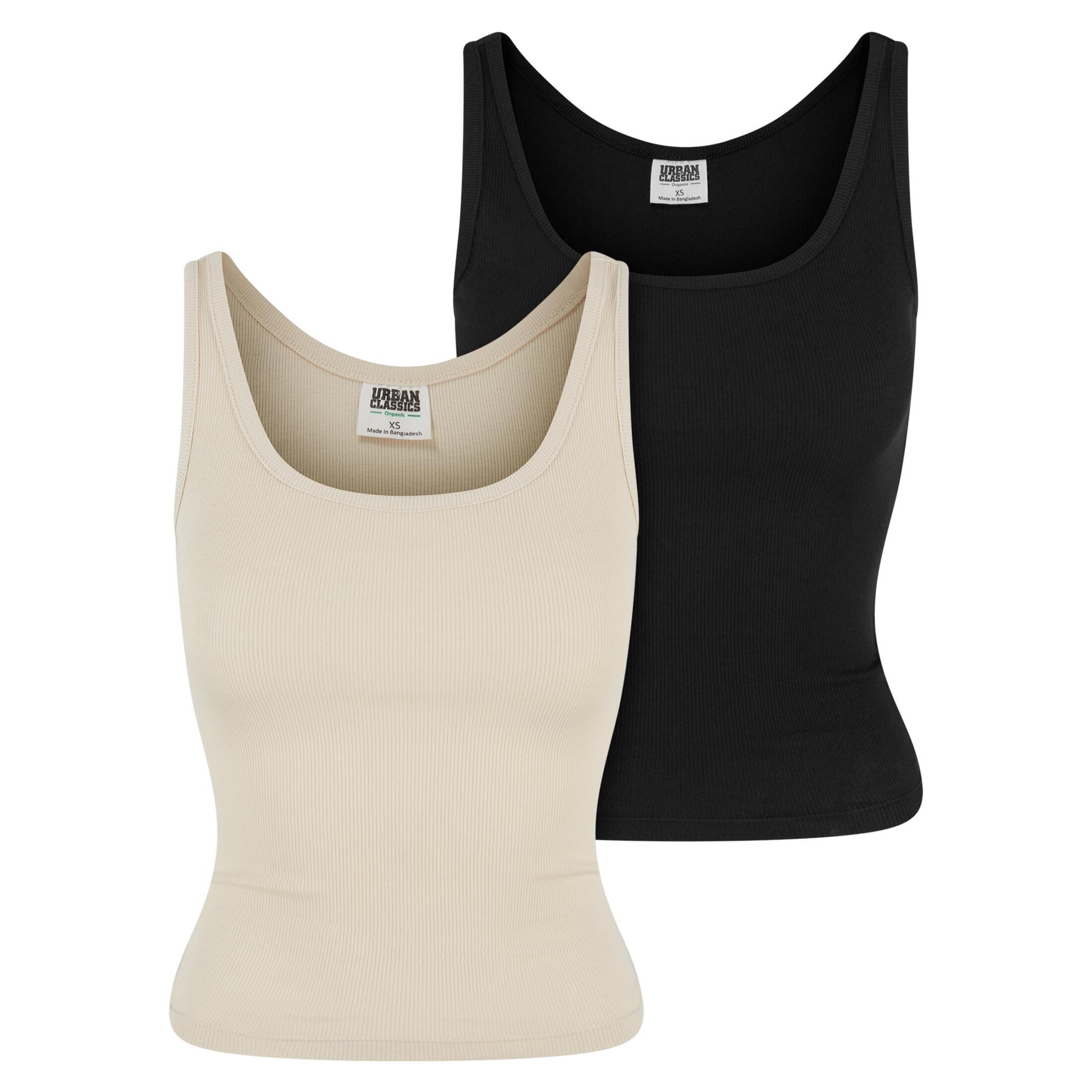 Damski tank top Urban Classics Organic Basic (x2)