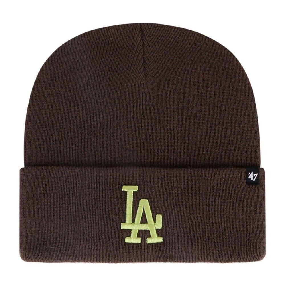 Czapka zimowa miejska Brand 47 Los Angeles Dodgers brązowa