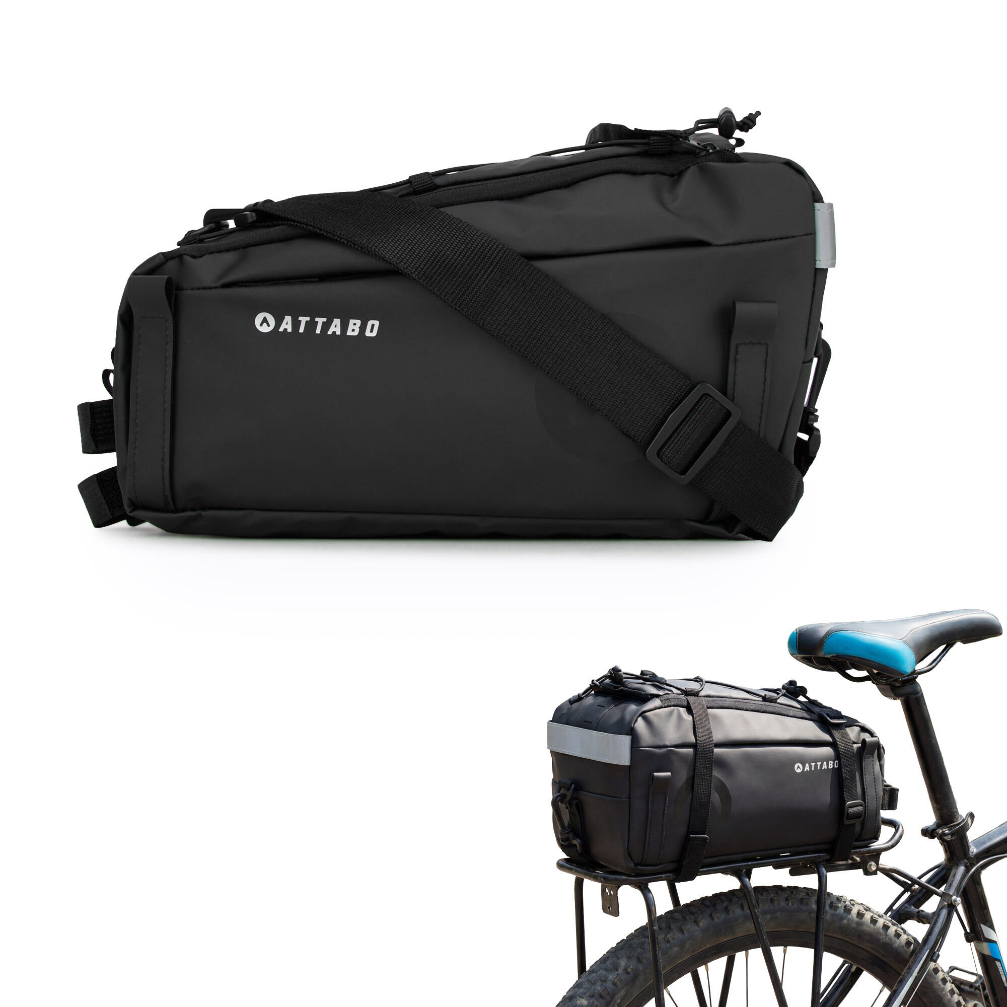 Torba rowerowa na bagażnik ATTABO MyBack 7 l