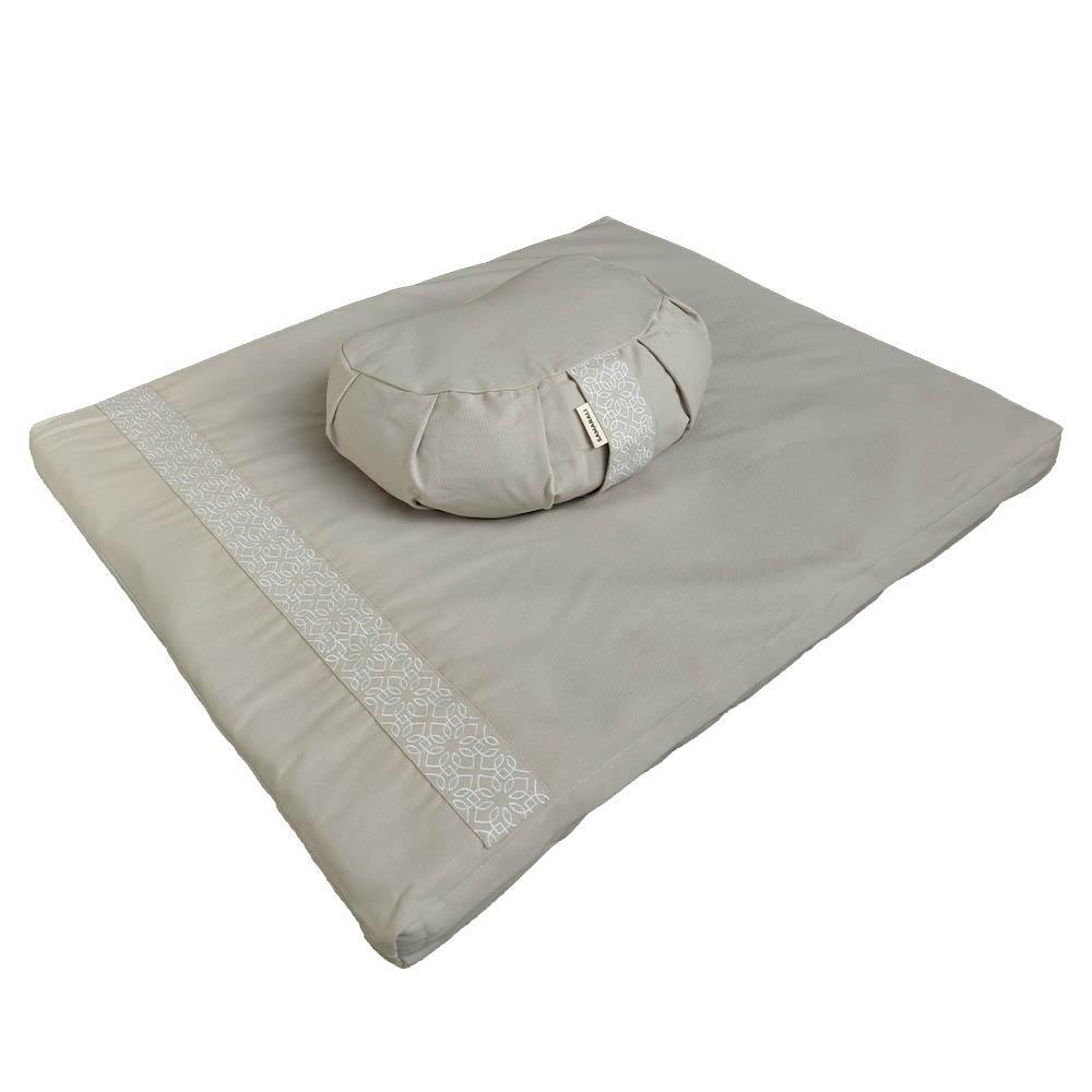 Zestaw do medytacji z poduszką półksiężycową Samarali