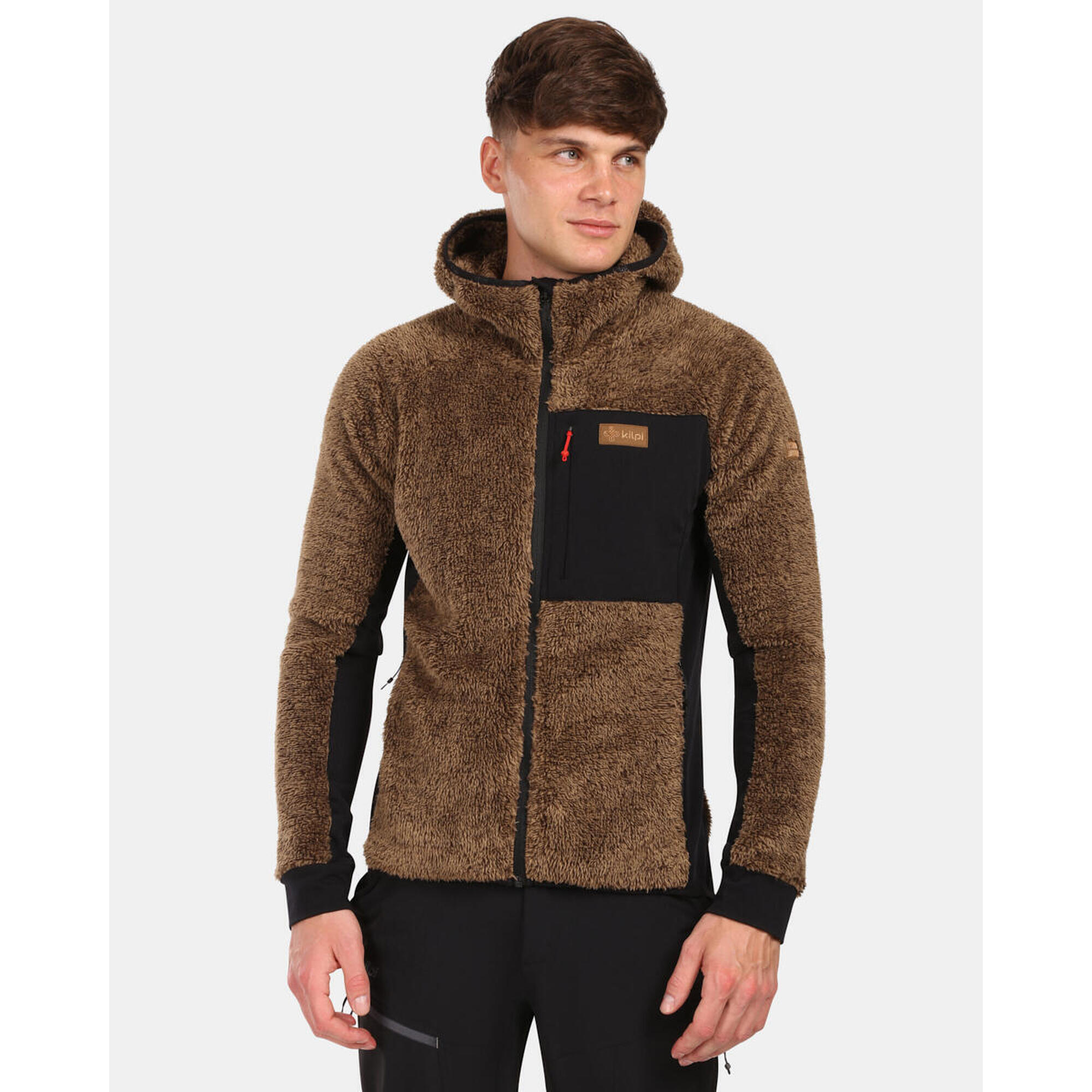 Męska polarowa bluza z kapturem Kilpi NORKA-M