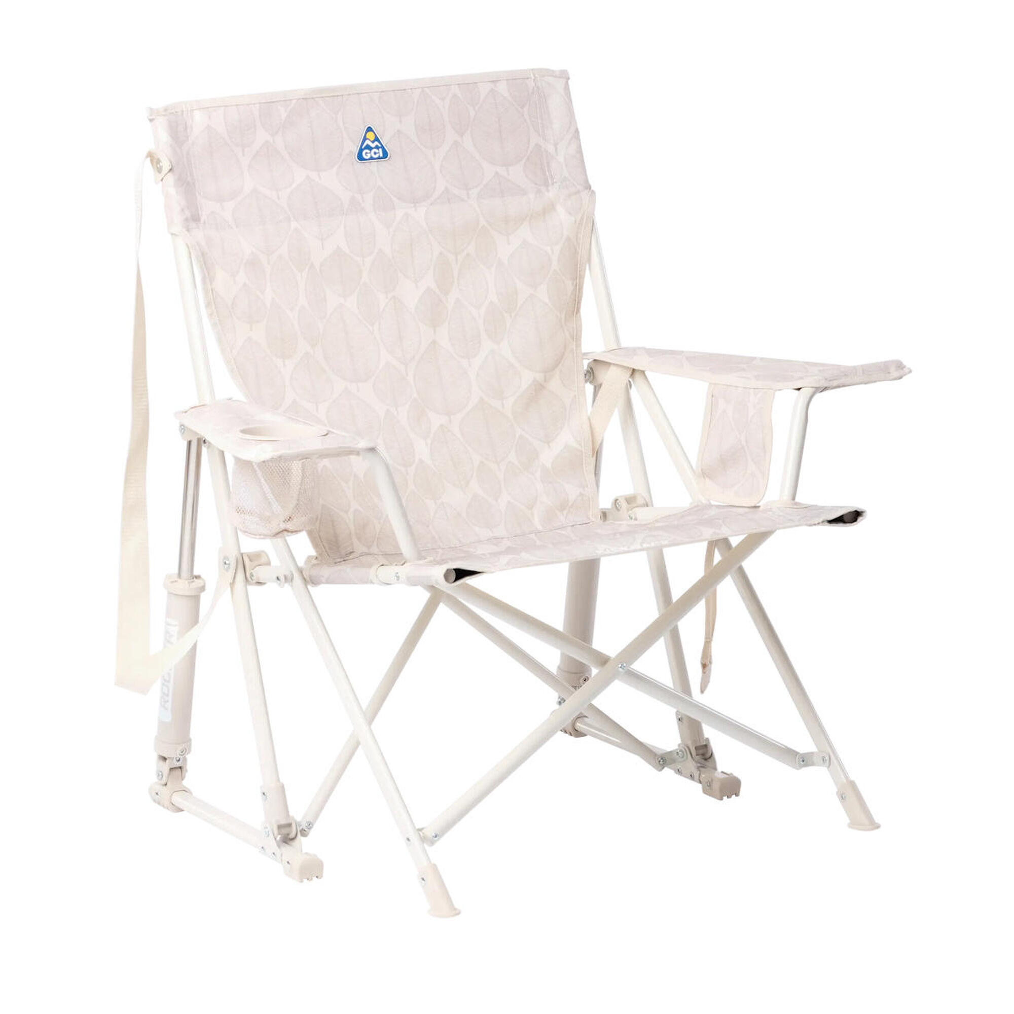 Krzesełko GCI Outdoor Kickback Rocker™ - leaf/soft neutral