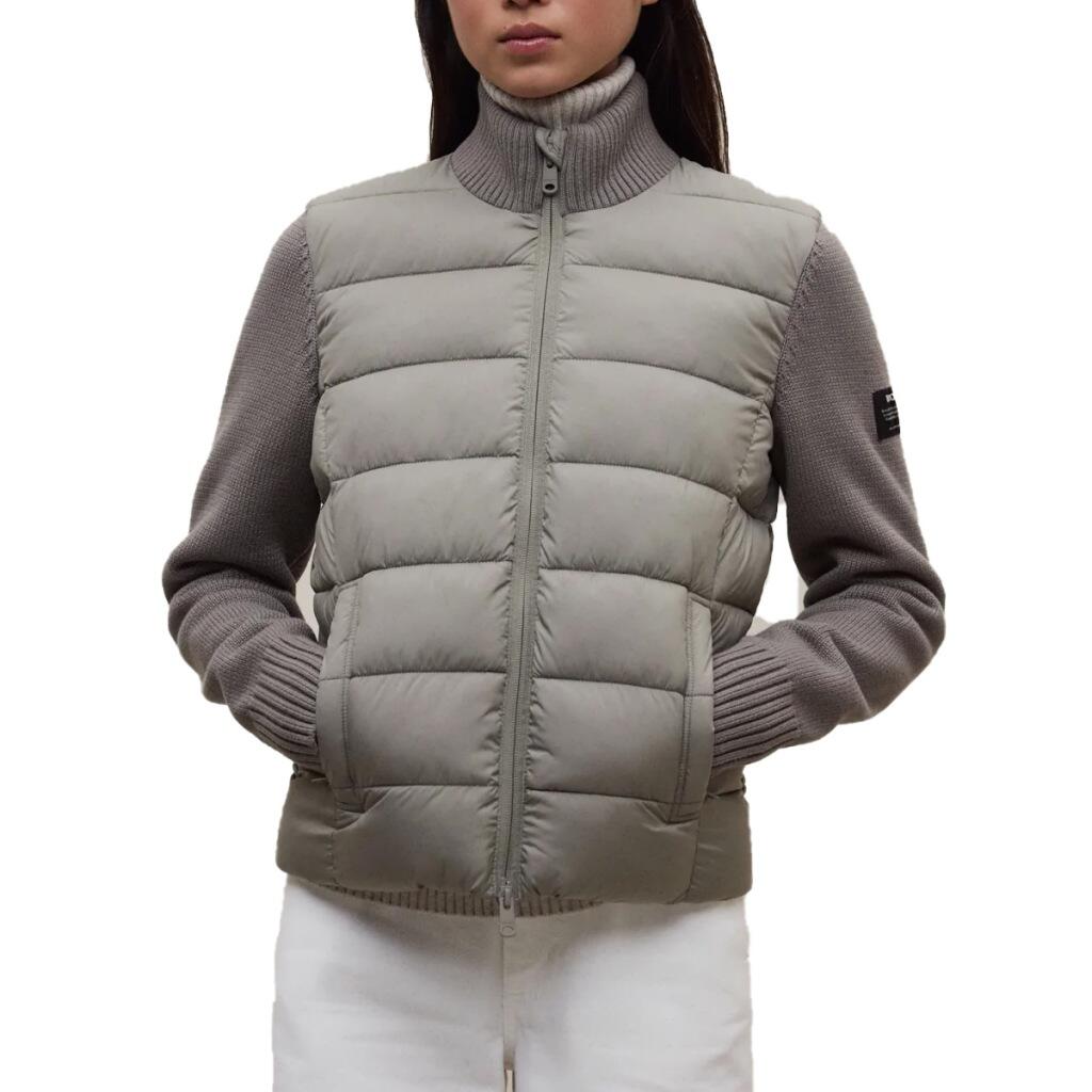 Kurtka ECOALF DENALI HYBRID WOMA Beżowy