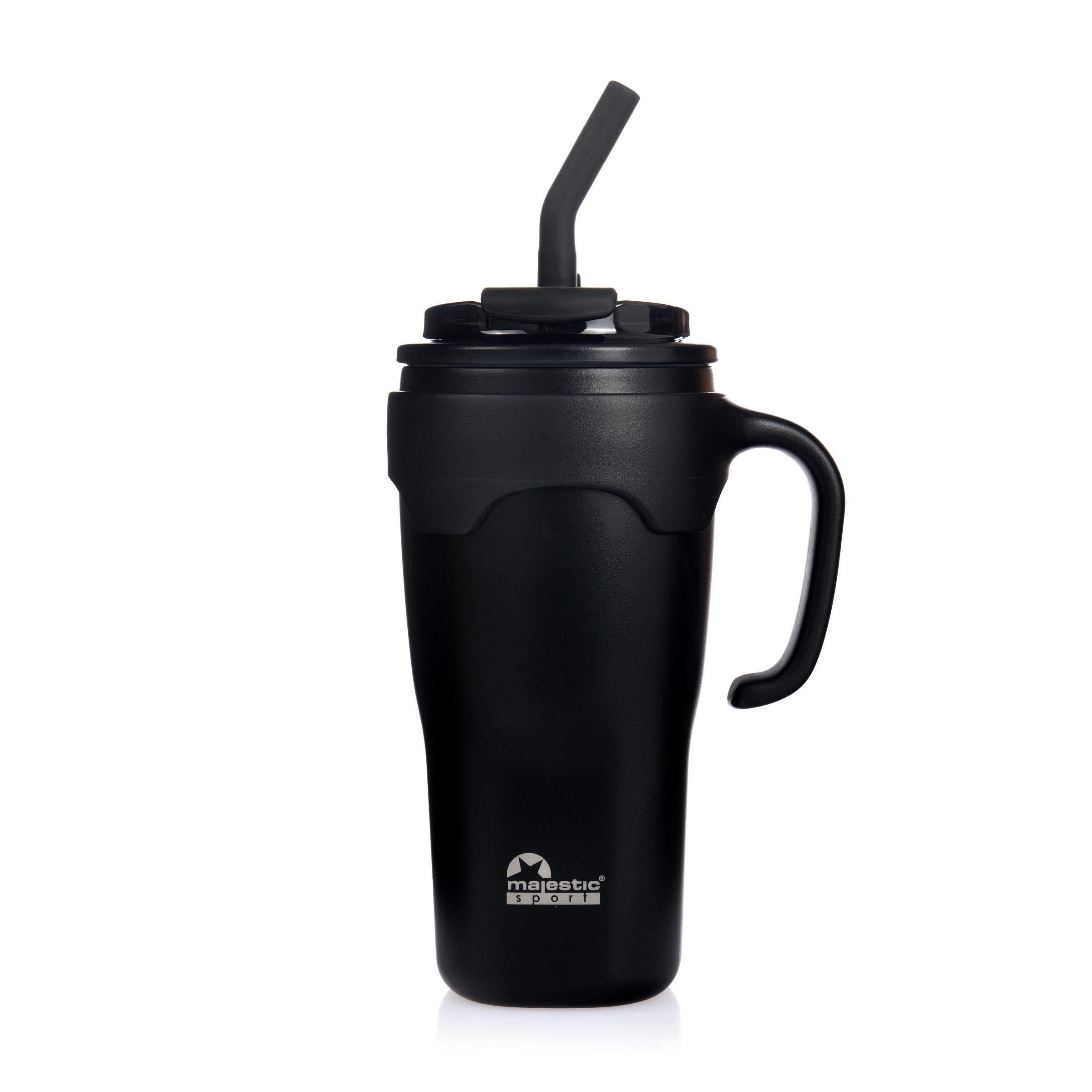 Kubek termiczny ze słomką Majestic Sport Jelly 650 ml