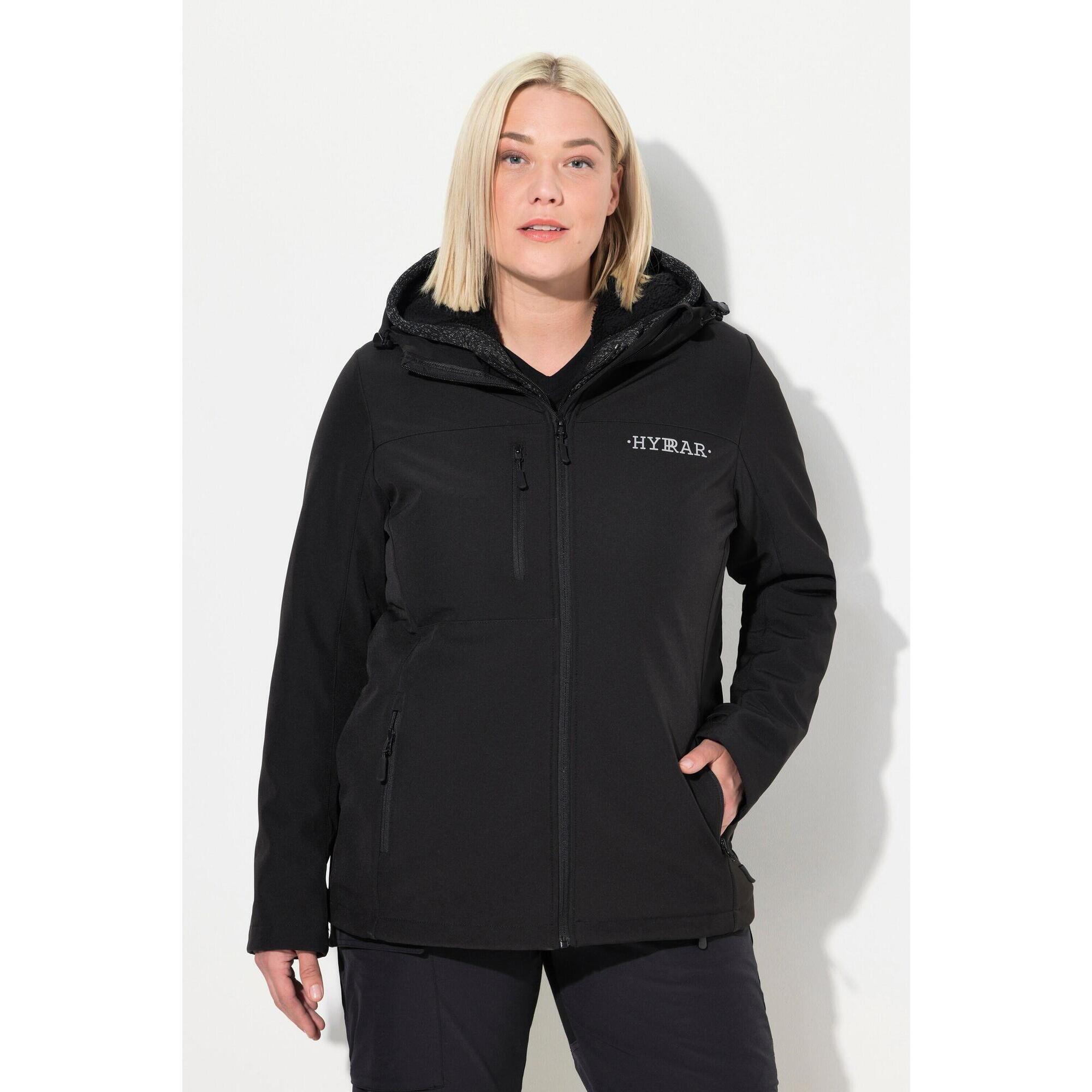 Damskie Kurtka softshell HYPRAR hydrofobowa stretch odblask