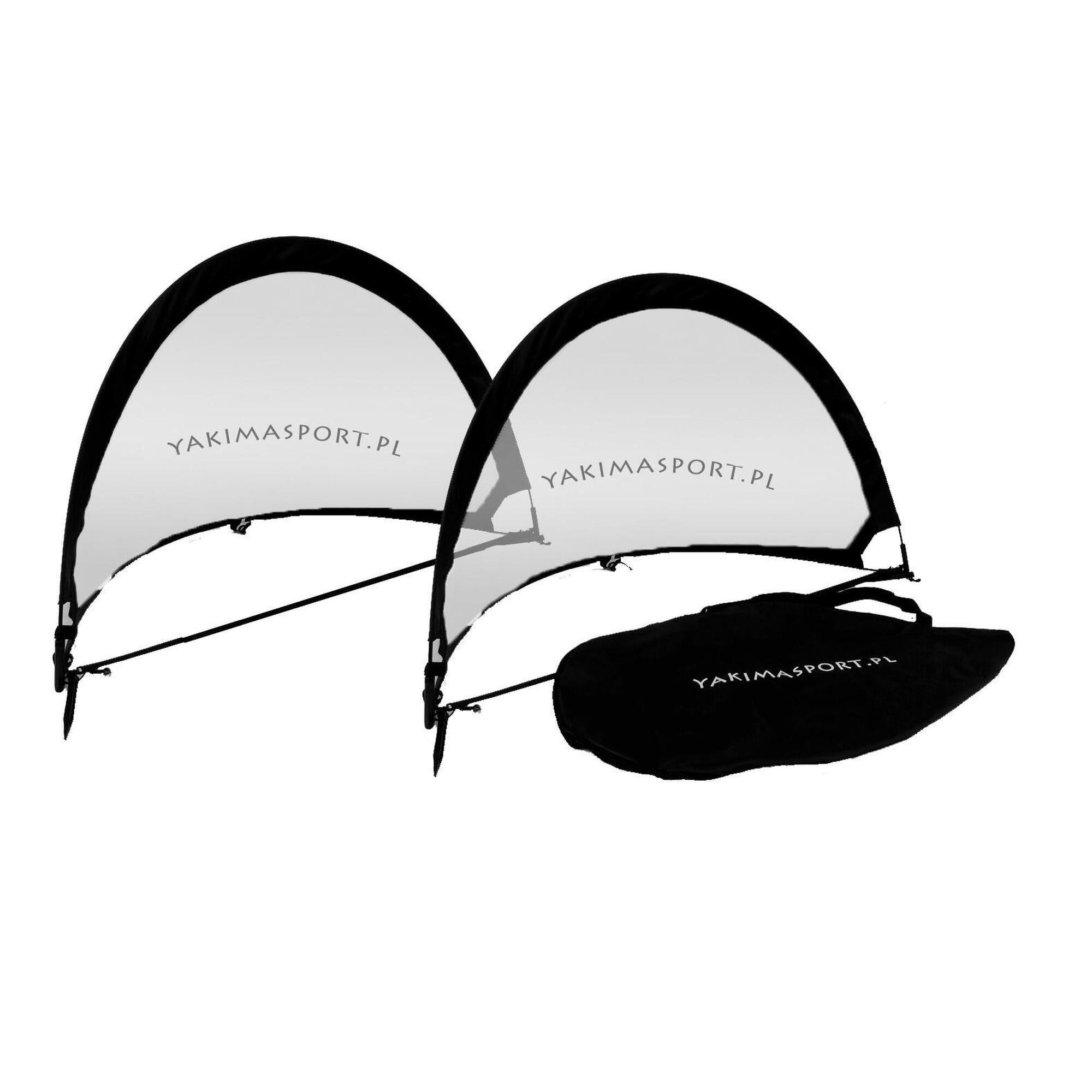 Bramka przenośna POP-UP 1,2x0,8 m (2 sztuki + torba) 120x80cm