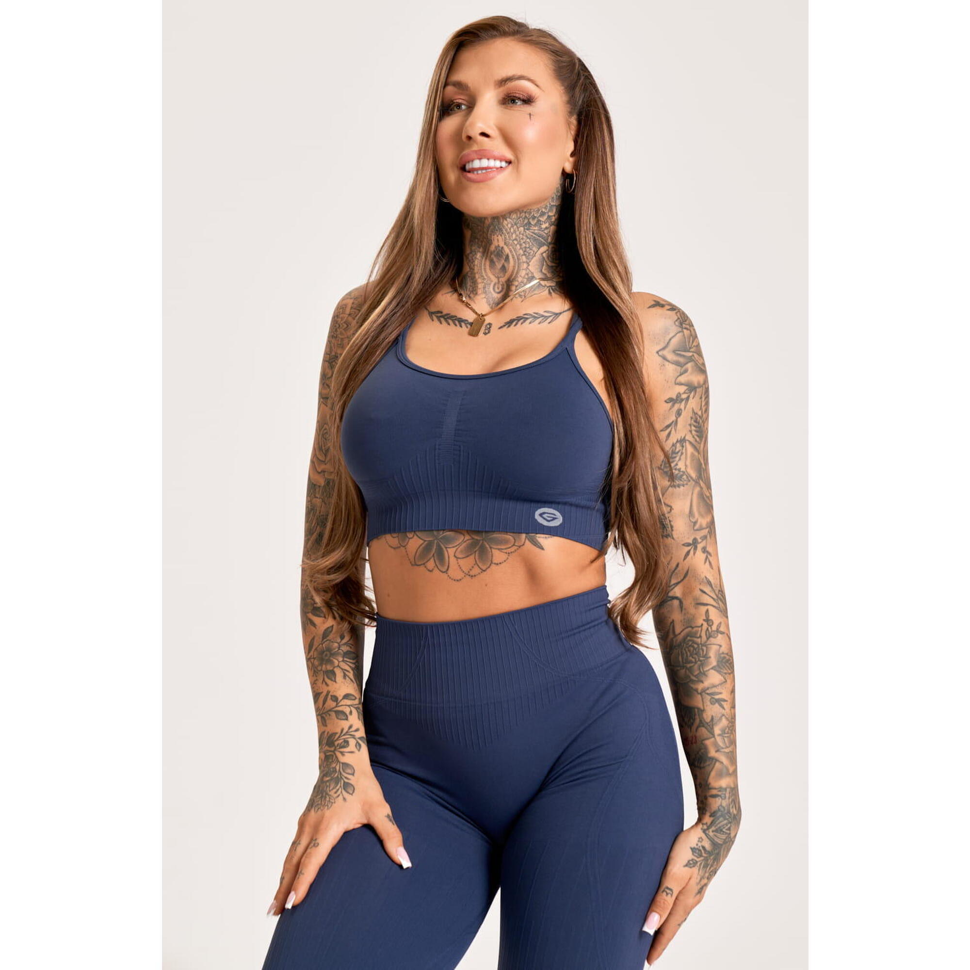 Stanik fitness cardio damski Gym Glamour push up 2.0