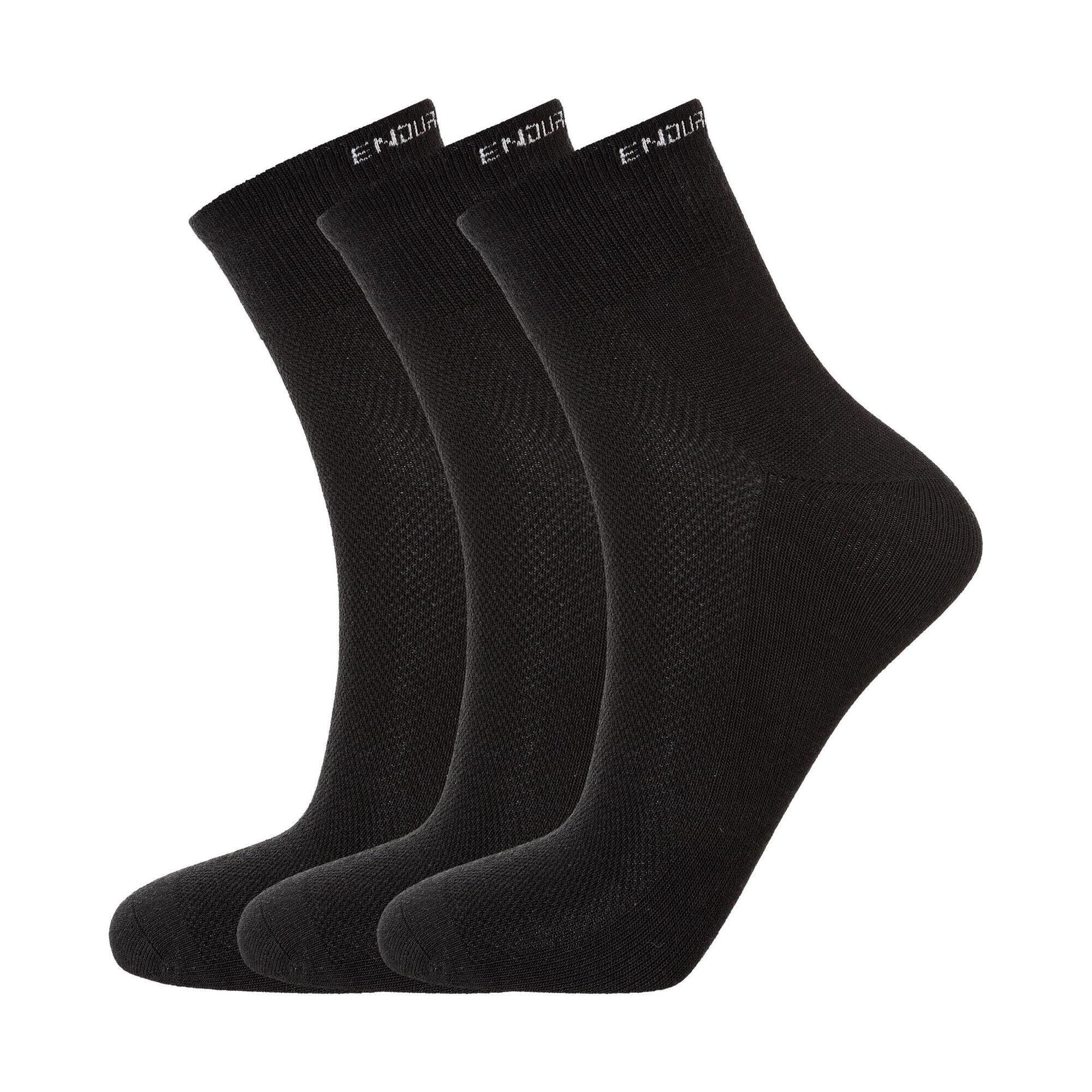 Skarpetki Endurance Alcudia 3-Pack Bamboo Quarter