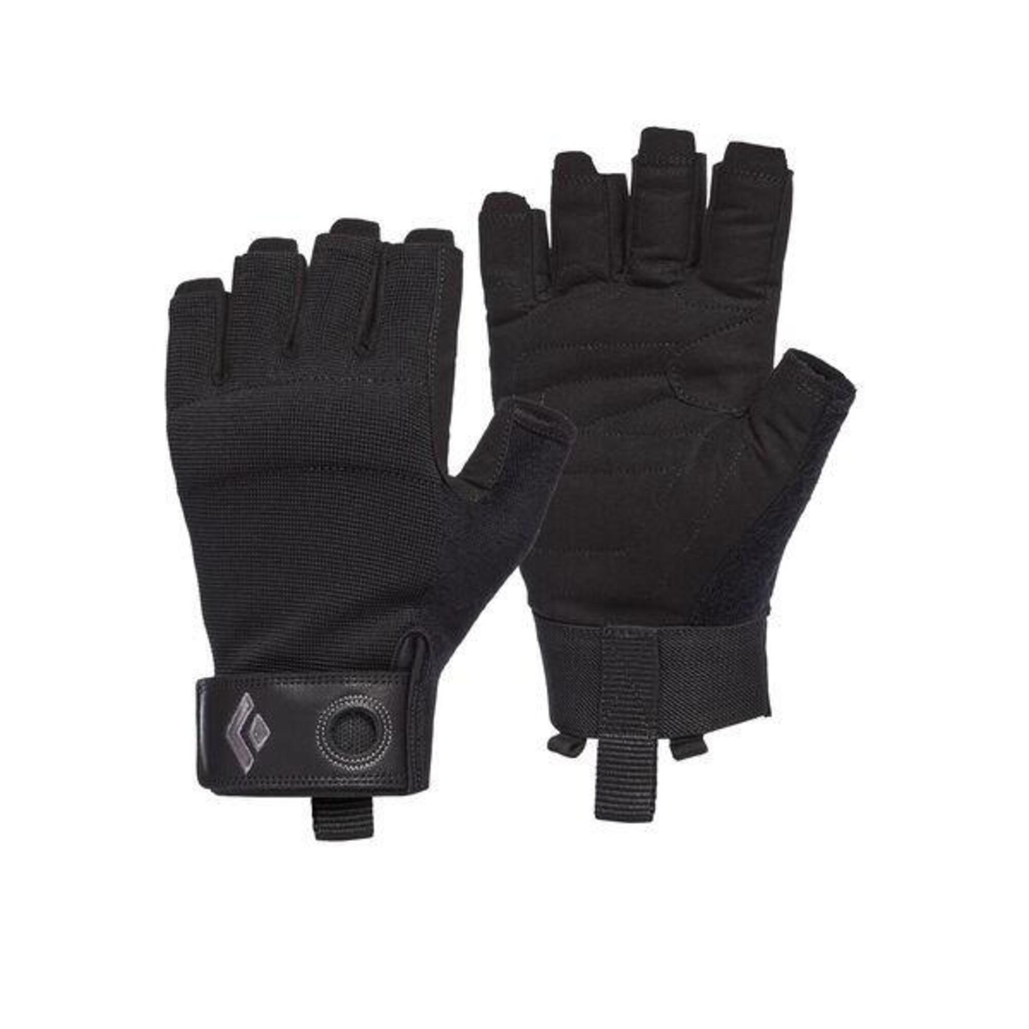 BLACK DIAMOND Rękawiczki męskie CRAG HALF-FINGER GLOVES-XL-Czarny