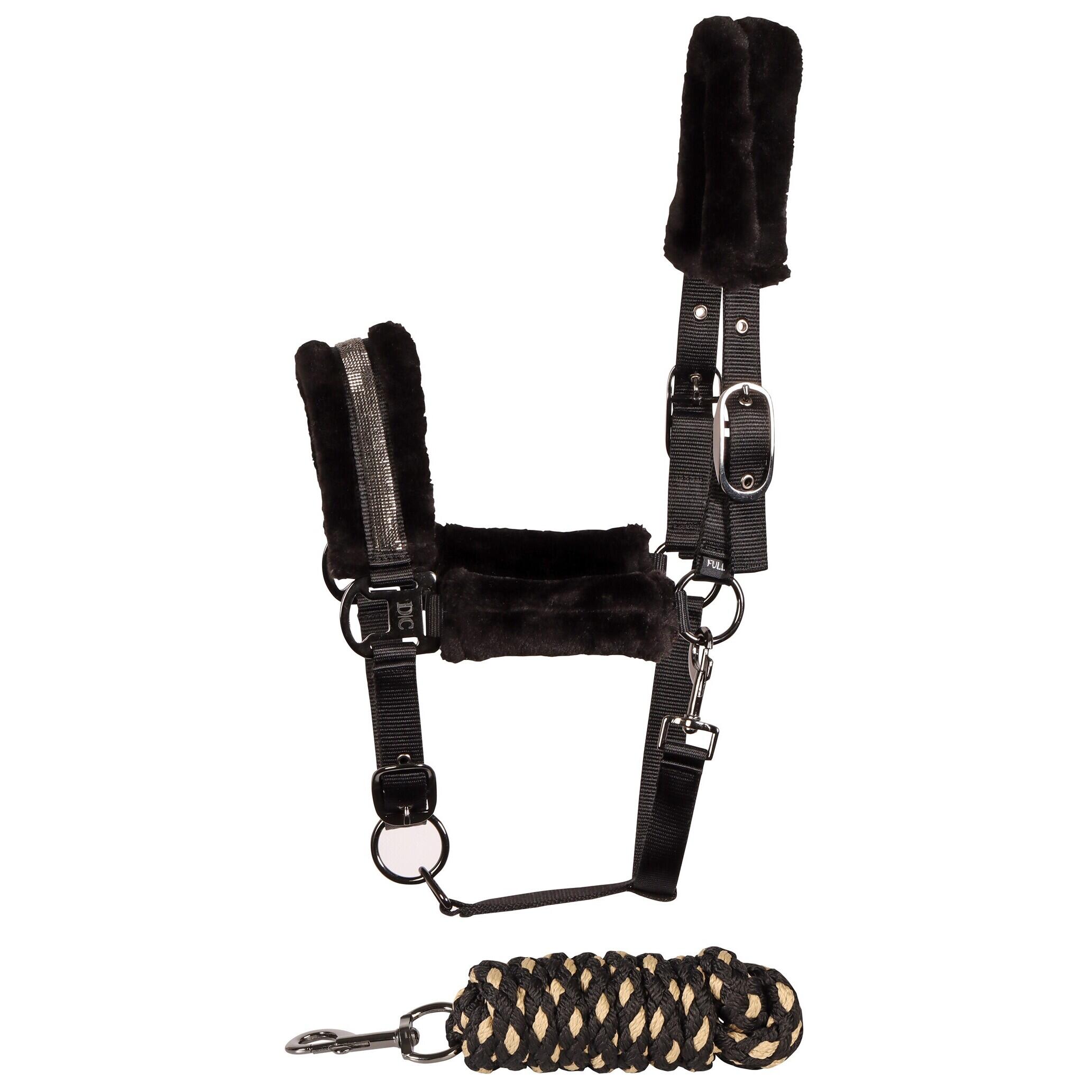 Zestaw Kantar i linka dla koni Harry's Horse Denici Cavalli Stardust Soft