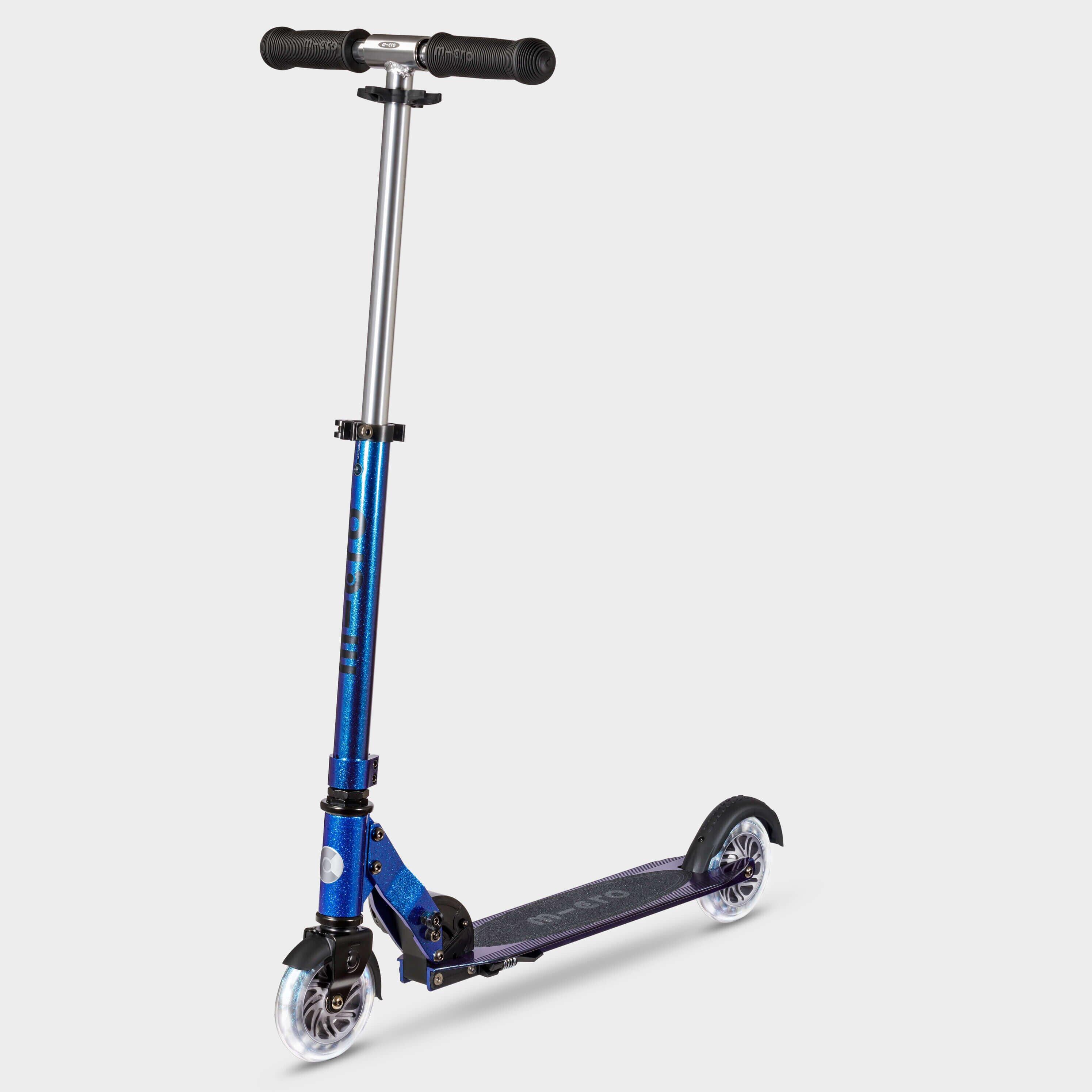 Hulajnoga Micro Sprite LED Pearl - Niebieska