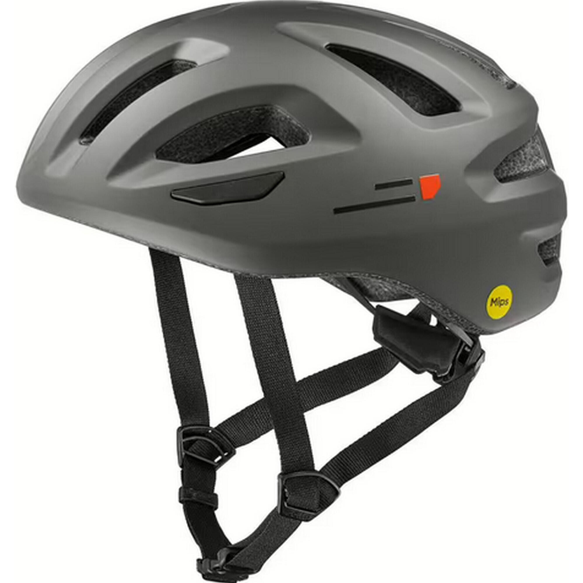 Kask rowerowy Rennrad „Spero MIPS”, czarny matowy