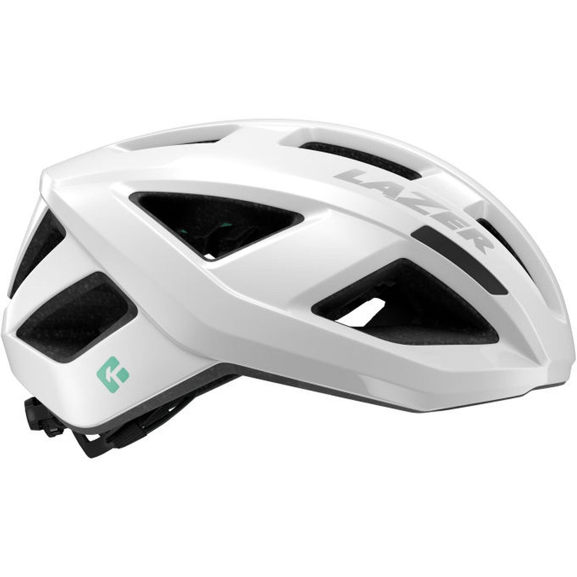 Kask rowerowy szosowy/gravel Tonic KinetiCore, biały