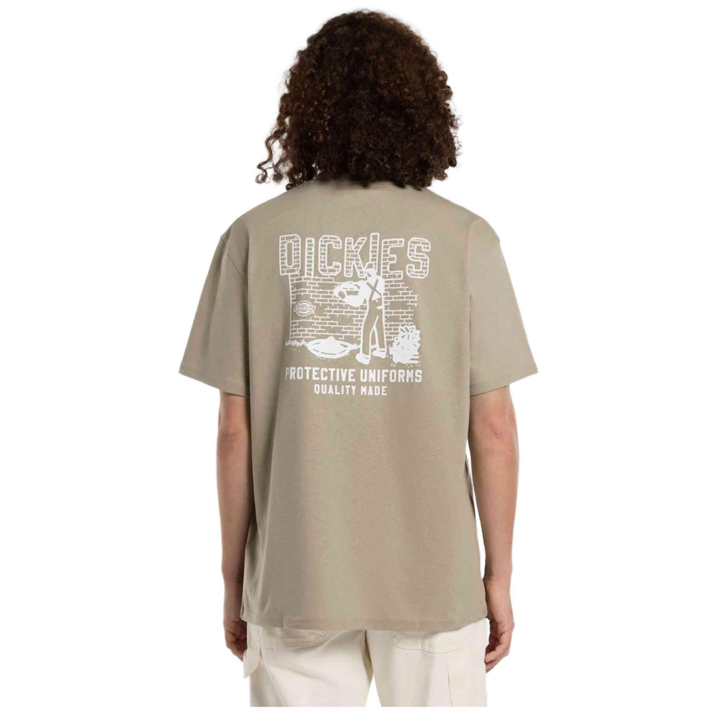 Koszulka Dickies Bricklane desert sand