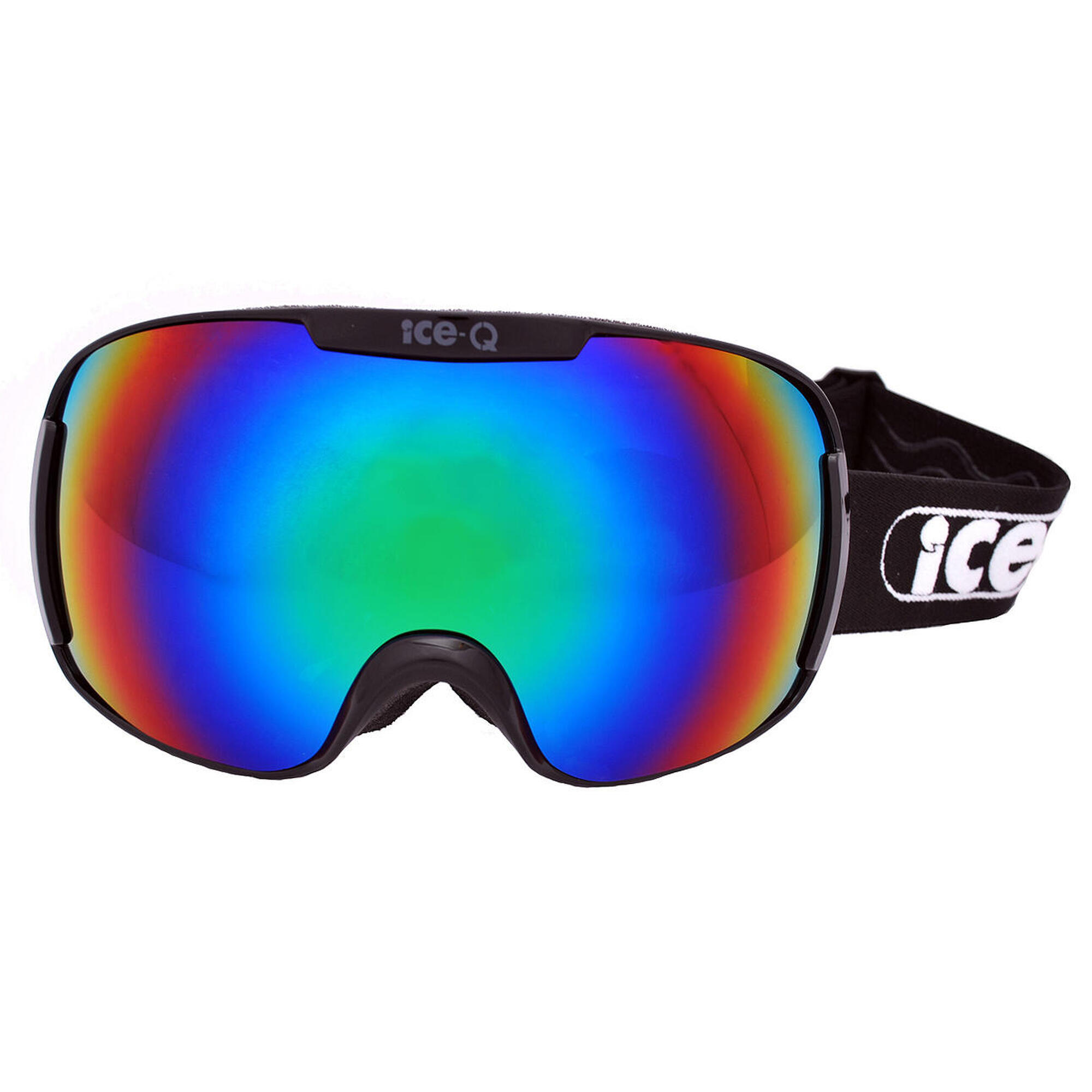 Gogle narciarskie dla dorosłych Ice-Q Alta Badia-2 OTG filtr S3, na okulary