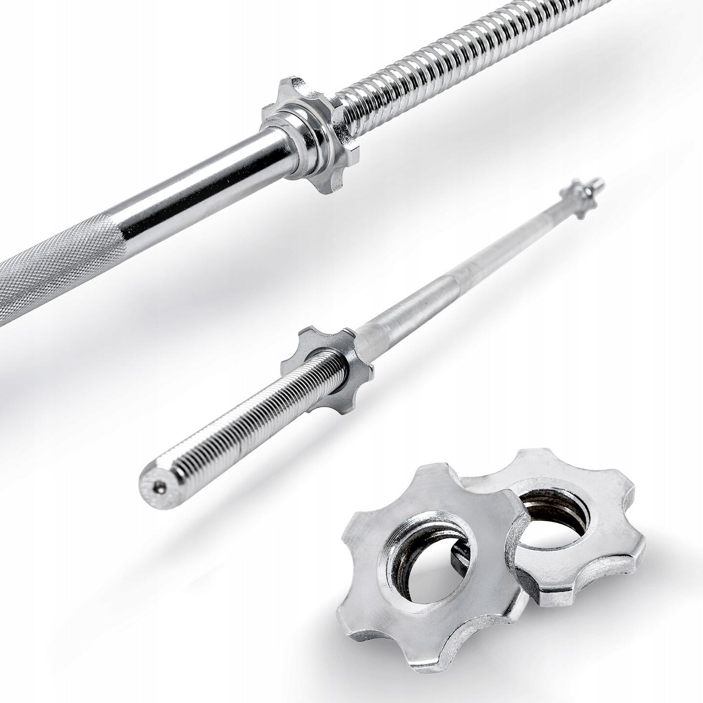 Gryf prosty śrubowany 220cm Thunder 30mm zaciski