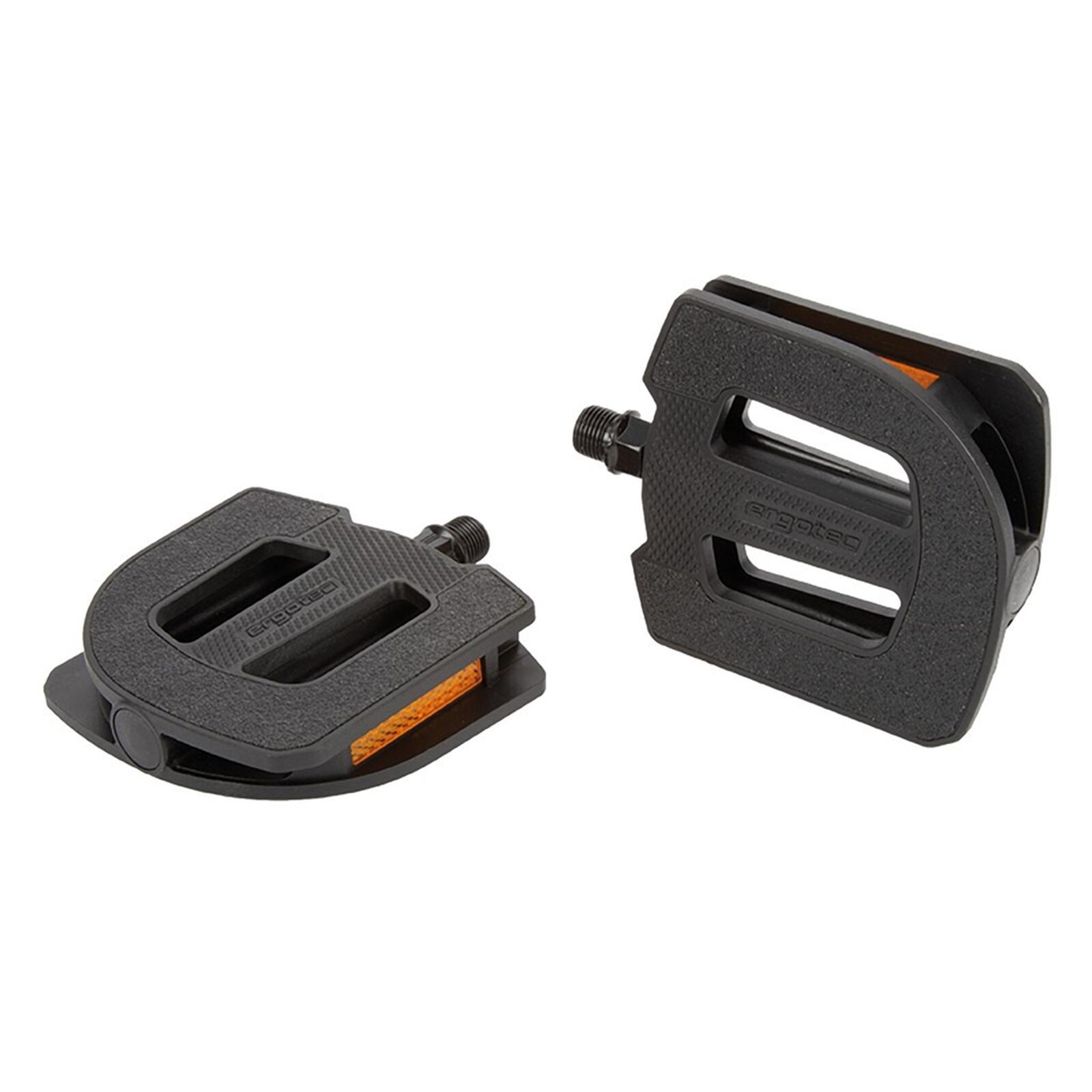 Pedał plastikowy EP-S, czarny, 9/16”