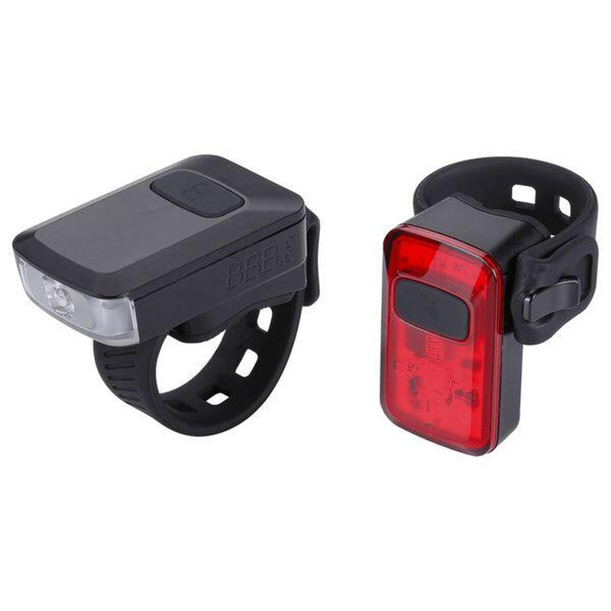 Komplet lampek rowerowych BBB Spark 2.0 USB-C