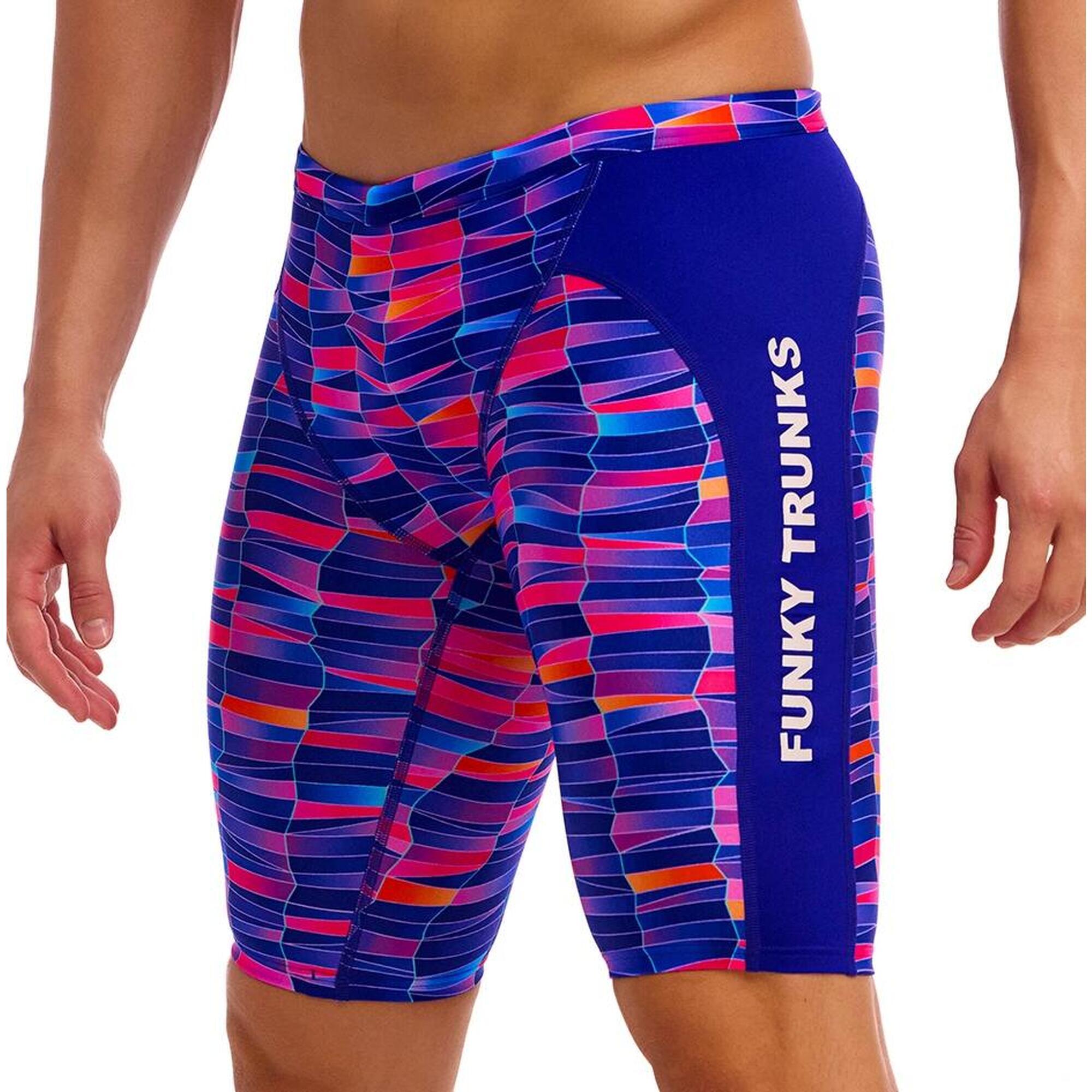 Spodenki do pływania Jammery Funky Trunks Warped Waves