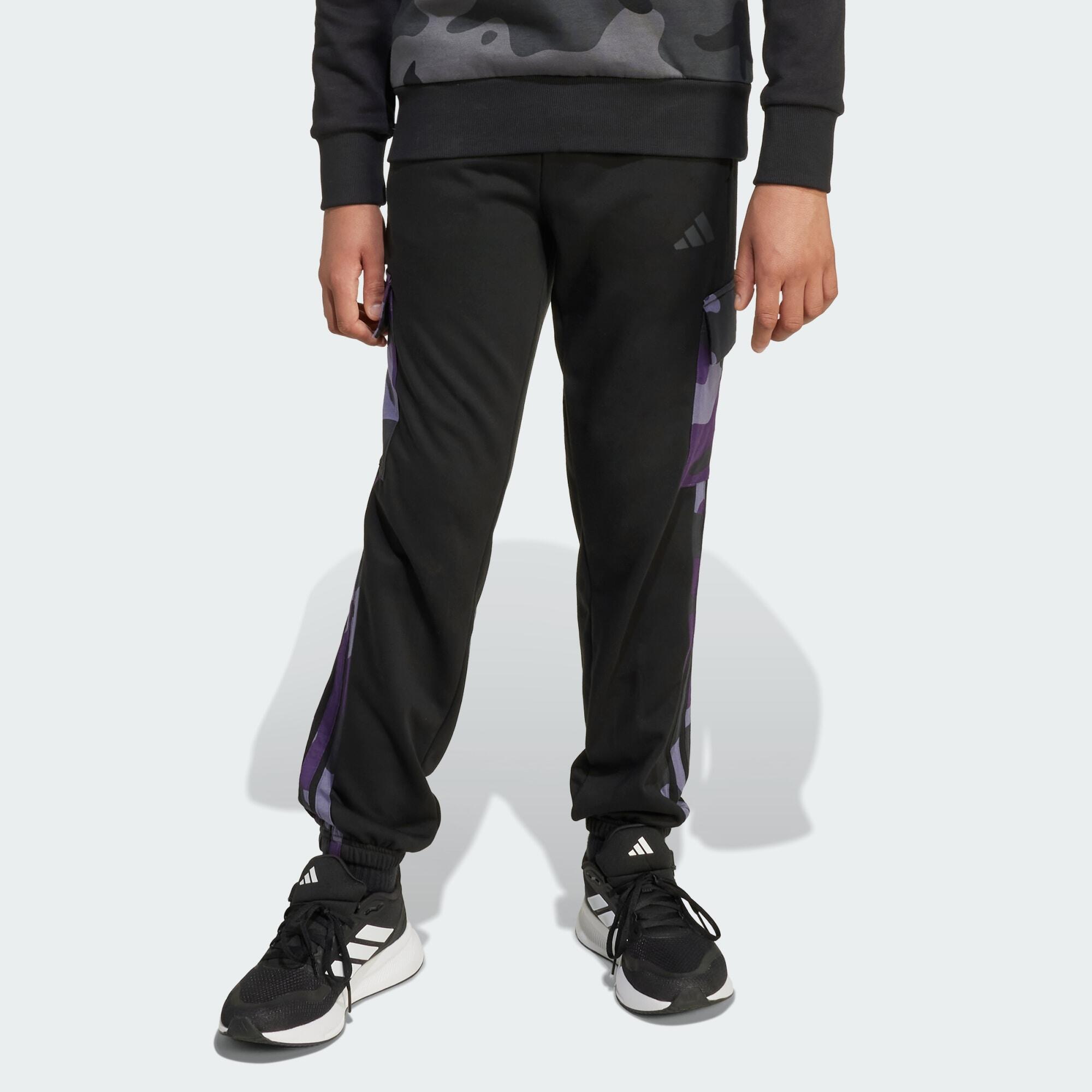 Spodnie dziecięce Seasonal Essentials Camo French Terry Cargo