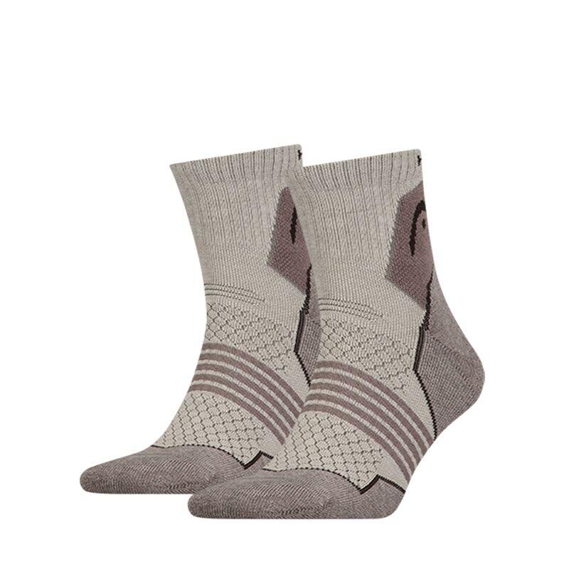 Wygodne jasnobrązowe skarpetki turystyczne 43-46 dla mężczyzn