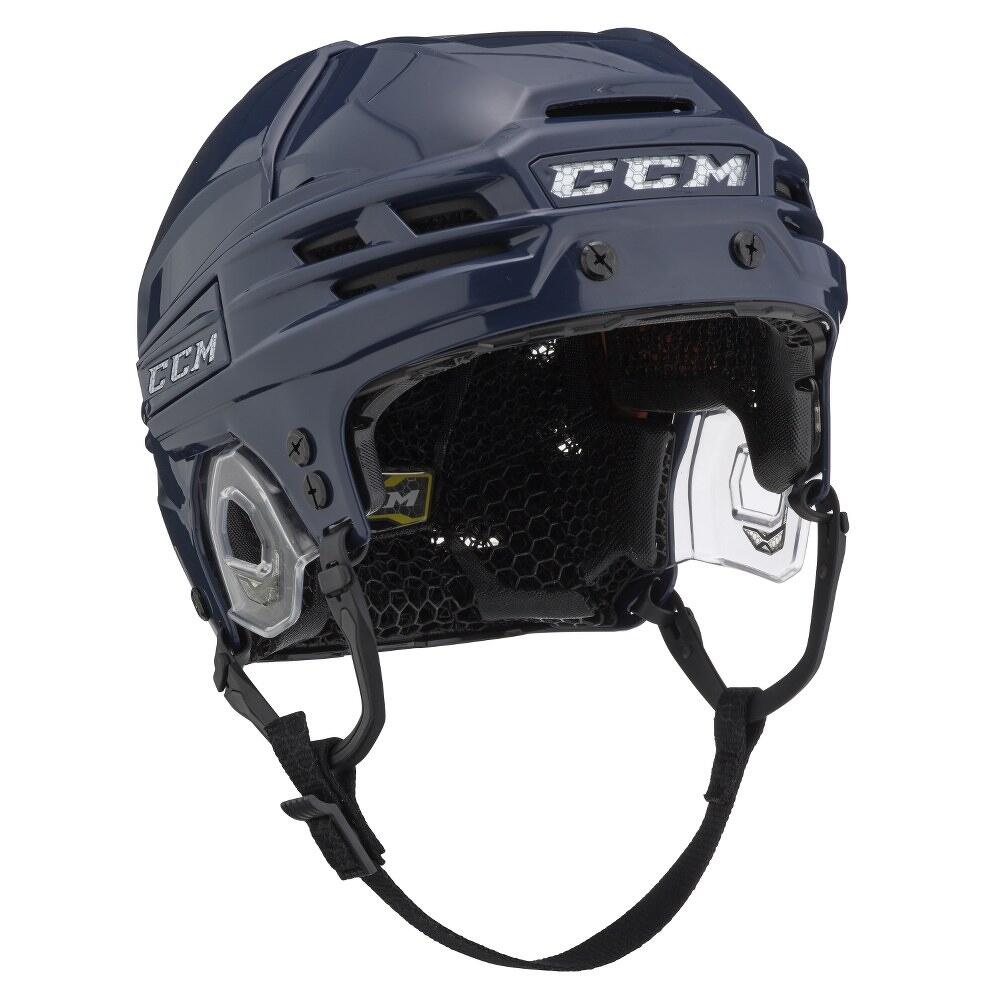 Super Tacks X – Kask do hokeja na lodzie – Ciemnoniebieski – L – 58,5–63 cm