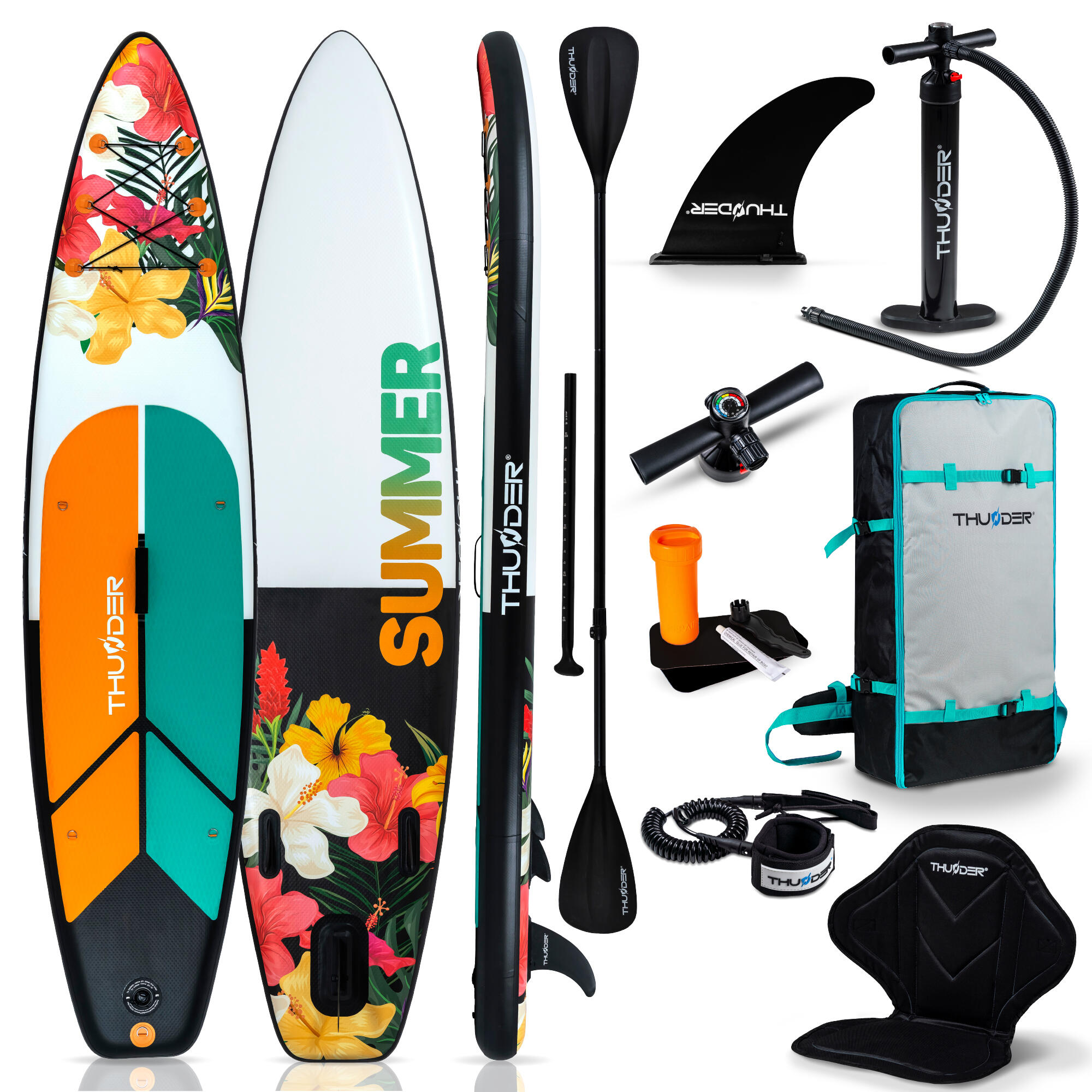 Deska SUP pompowana akcesoria THUNDER NOX 320cm