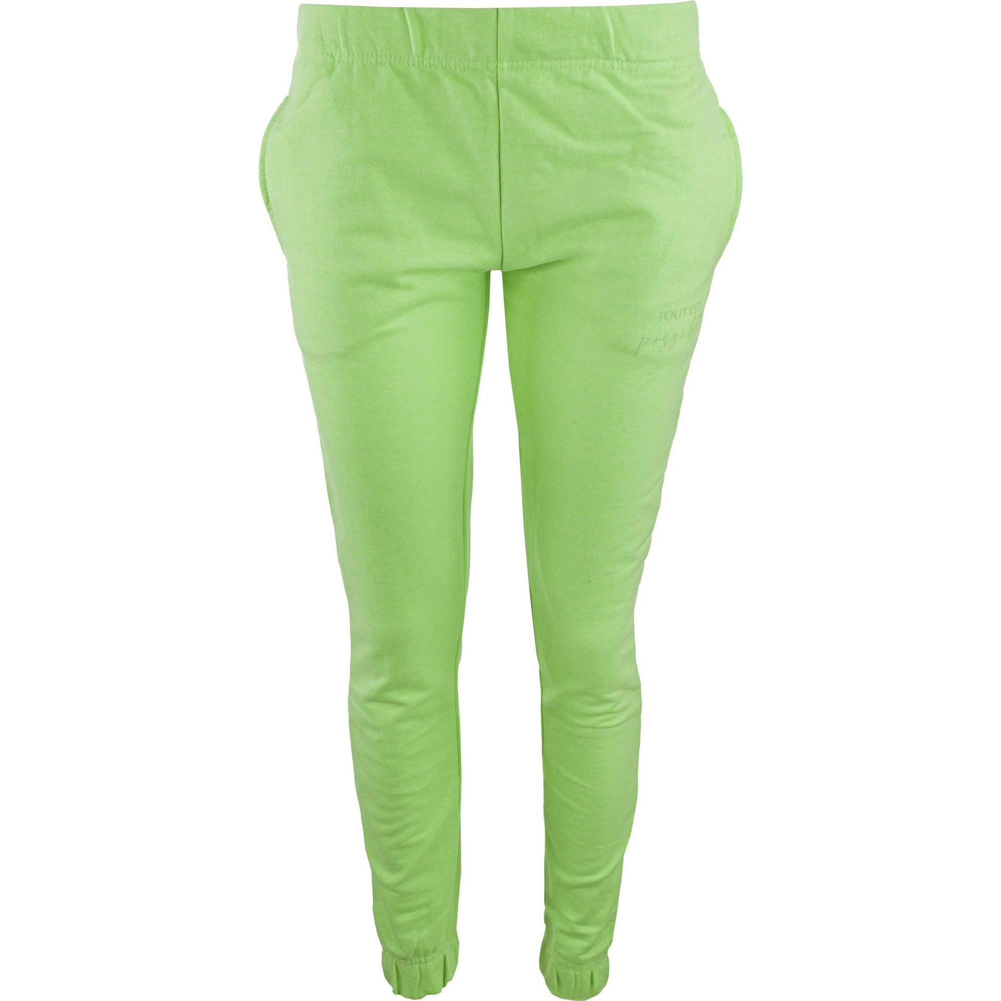 Damskie Spodnie Treningowe Diana Jasnozielone 2XL - Komfort i Styl