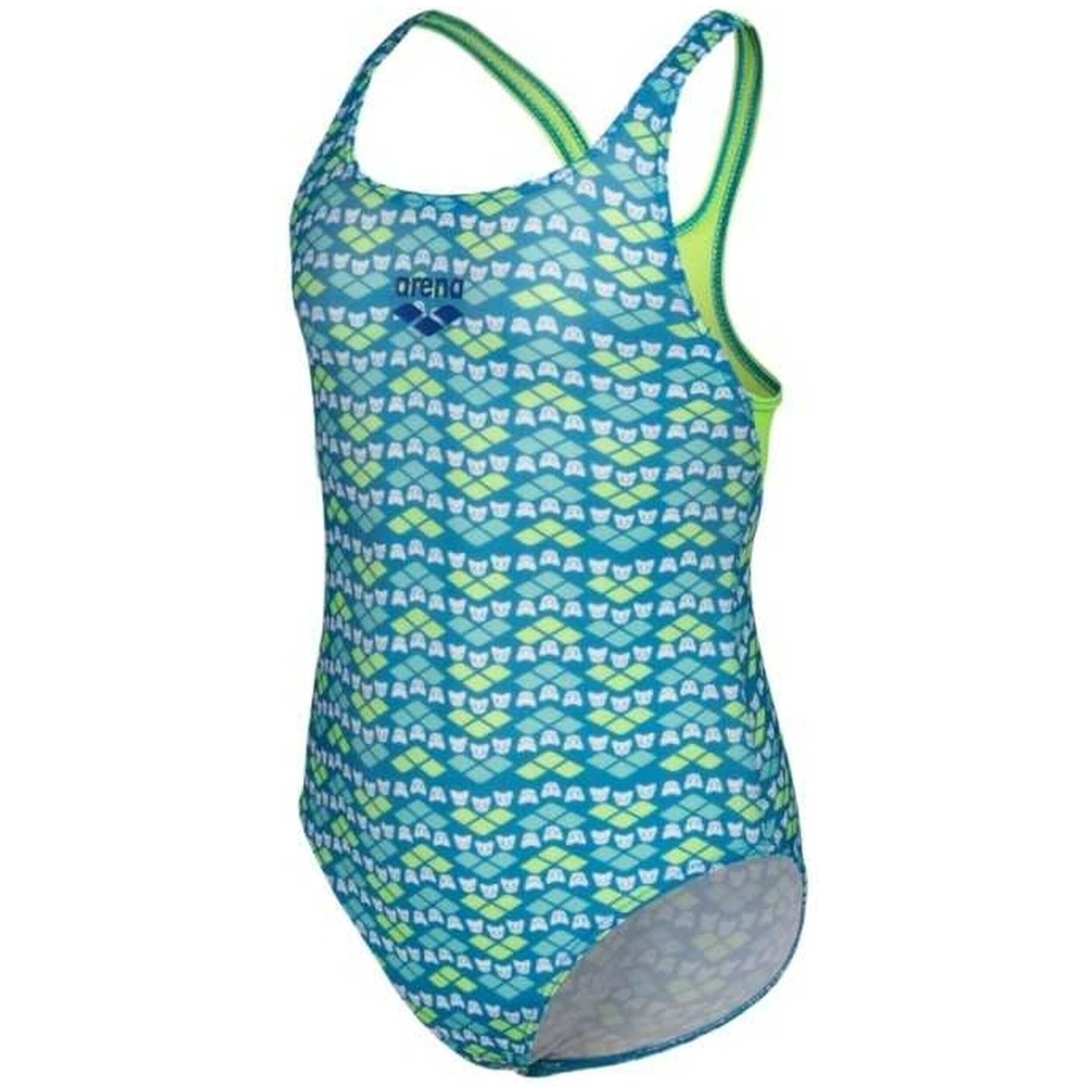 Strój kąpielowy dziewczęcy jednoczęściowy na basen Arena Swim Pro