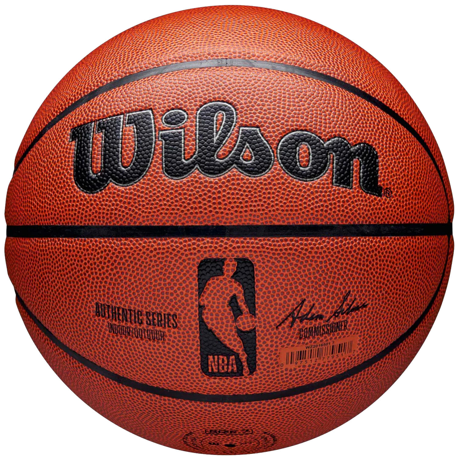 Piłka do koszykówki NBA Authentic Series Indoor-Outdoor Ball rozmiar 7