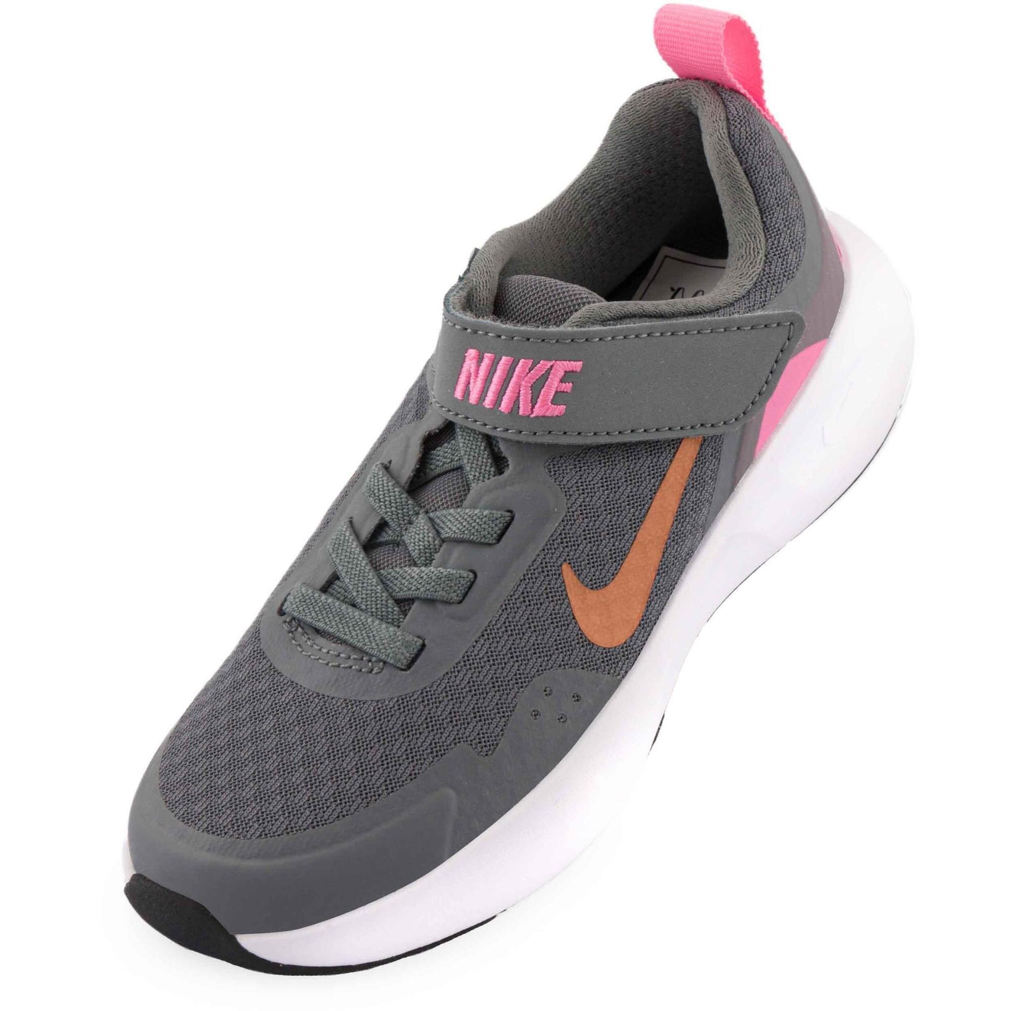 Buty dziecięce Nike Jr Wearallday Smoke Grey/Metallic Copper 31,5