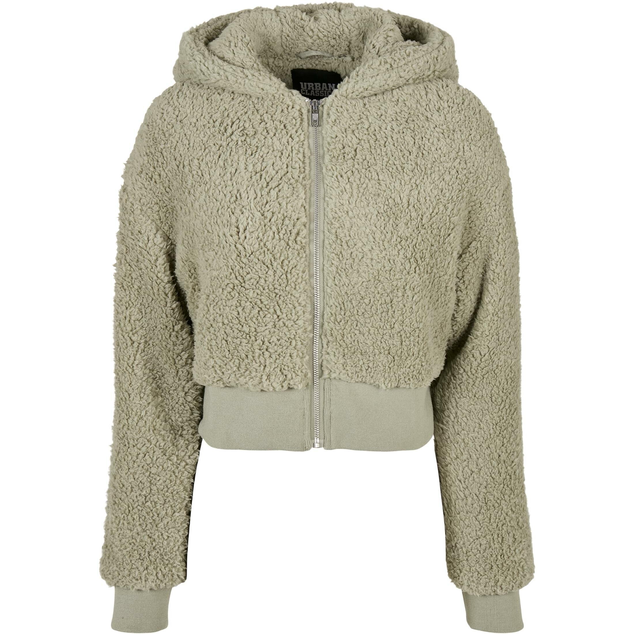 Damski krótki polar Urban Classics Oversized Sherpa GT