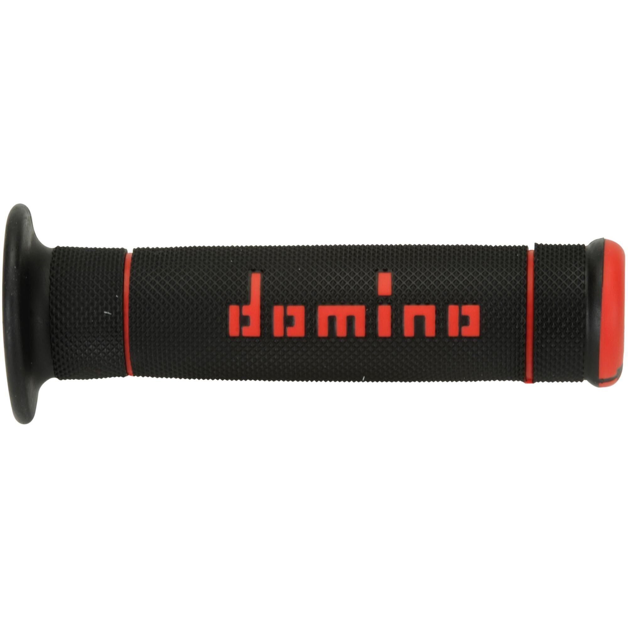 Rączki rowerowe Domino Rubber Grip A240 SW/RO 125mm